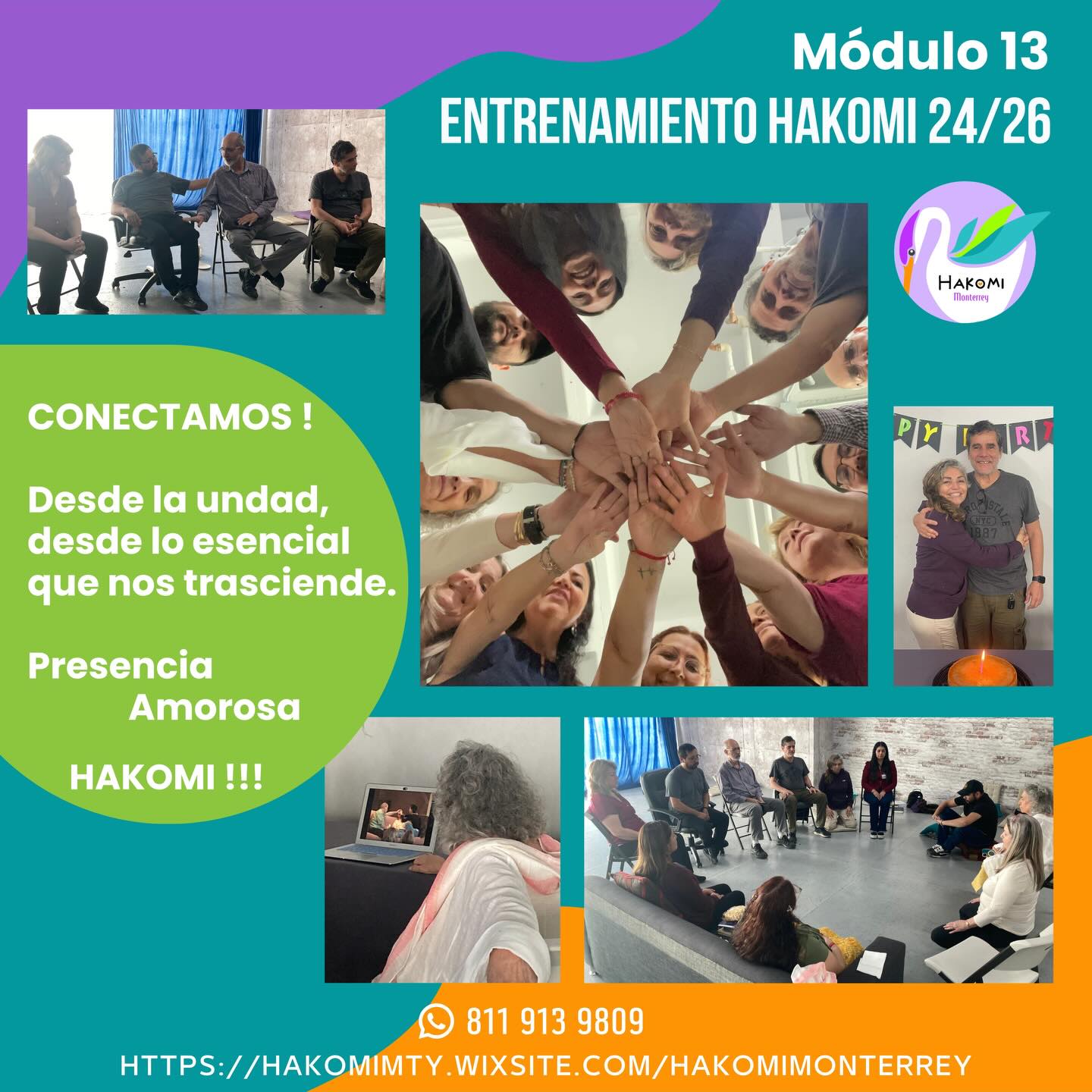 Continuamos integrando y practicando el modelo completo conscientes de que los trances generalizan, cancelan.
Vivir en trance es vivir desde la creencia y no desde la realidad.
Seguimos conectando en cada módulo , en cada ejercicio, en cada encuentro desde nuestra Presencia Amorosa, ese estado del Ser donde estamos presentes desde un lugar de amor, aceptación y entendimiento profundo para nosotros mismos y para con quienes conectamos.
Agenda una sesión y conoce este modelo terapéutico.
Visita nuestra Página !
https://hakomimty.wixsite.com/hakomimonterrey
#PazInterior
#Psicoterapia
#Hakomi
#Conciencia
#AtencionPlena
#Compasión
#Sanación
#DesarroPersonal
#Acompañamiento
#TerapeutasCertificados