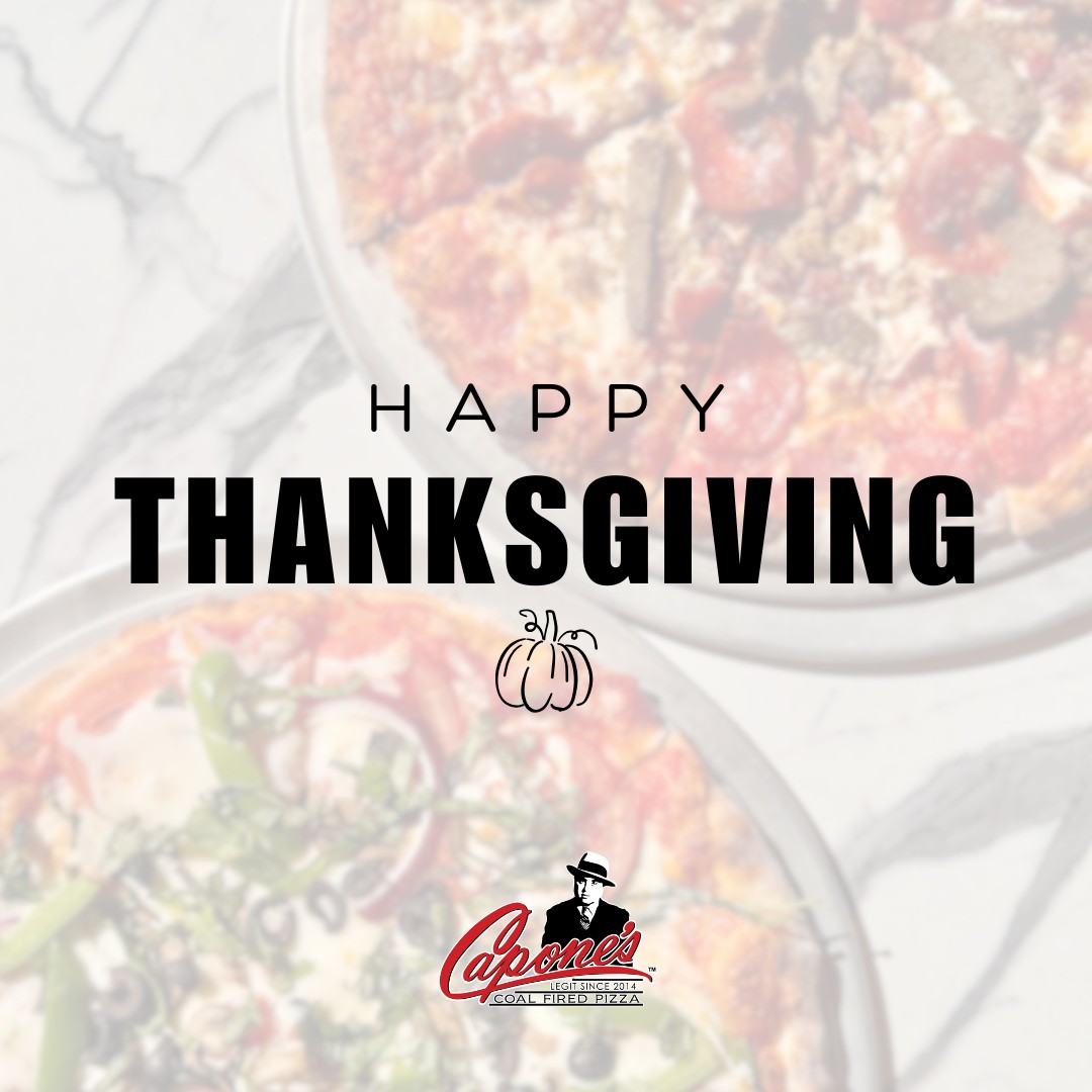 Happy Thanksgiving from the Caponeās family to yours! š¦š Weāre closed today so our team can enjoy the holiday, but weāll be back open on Friday.
For anyone wanting a waterfront Thanksgiving celebration, our sister restaurant, The Boathouse Fort Myers, is open today with a traditional turkey dinner waiting for you!