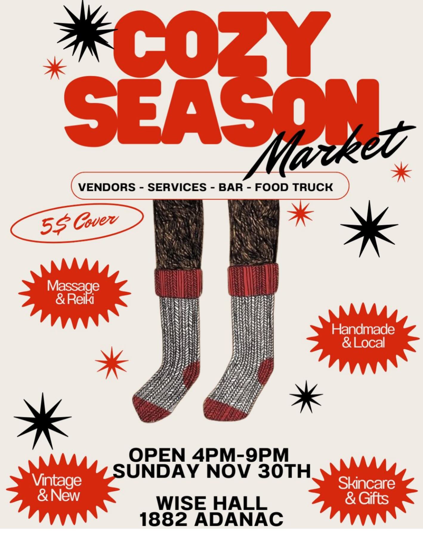 Join us this Sunday at the Wise Hall. It’s The Goods first market!!!!
#supportlocalvancouver