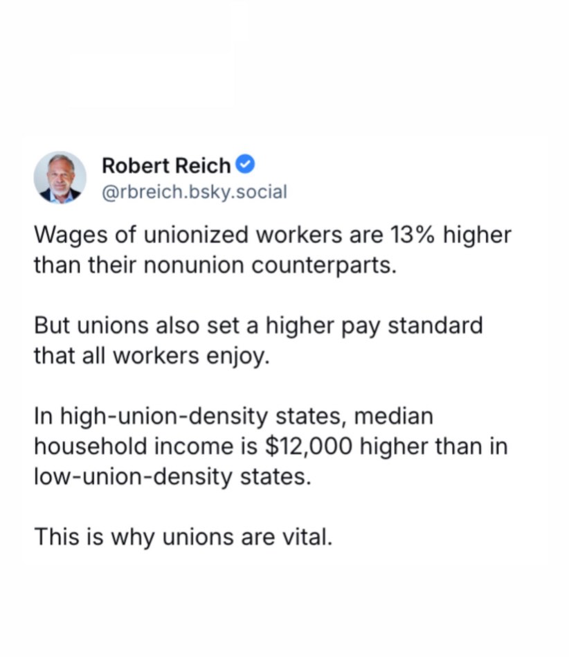 Our former Secretary of Labor Robert Reich (@rbreich) gets it! Setting a minimum wage will help all workers in the City of LA. That is why we have a coalition of community groups, non-profit organizations, and unions on board with a Residential Construction Worker Minimum Wage.
#WorkersRights #WhoBuildsLA #ResidentialContruction
