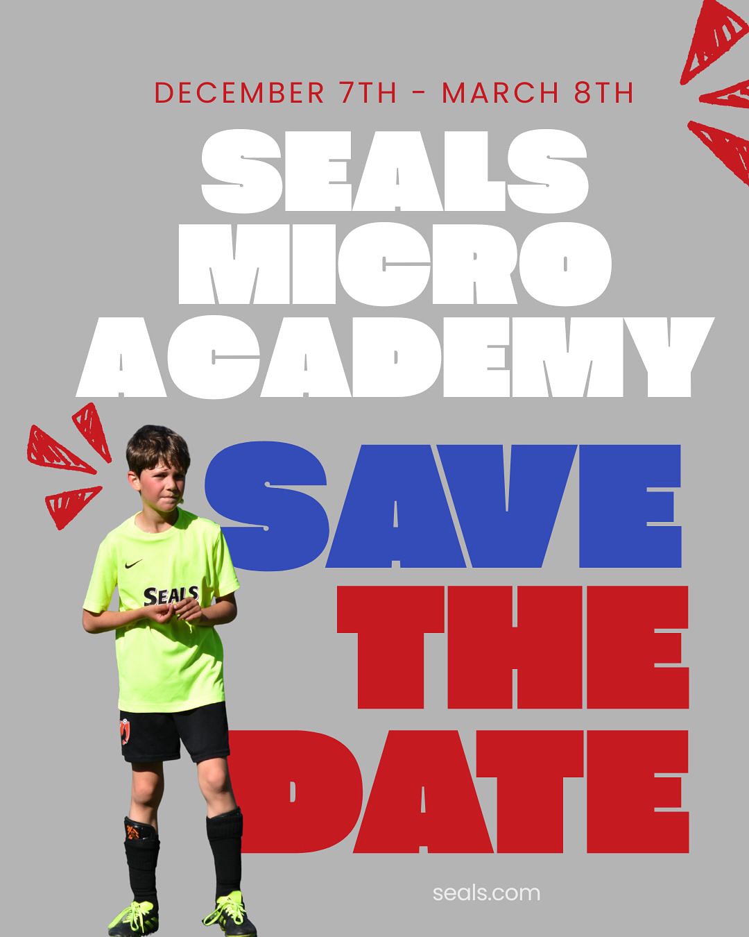Register now! Link in bio?
10 sessions of amazing and fun soccer with our seals coaches❗️join us for winter Micro Academy at city college❄️
#sealssoccer #itsaboutthejourney #alchemy #stayready #mlsnext #mlsnextpro #anotherone #facts
#thisiswhatwedo #webelieve #fundamentalsfirst