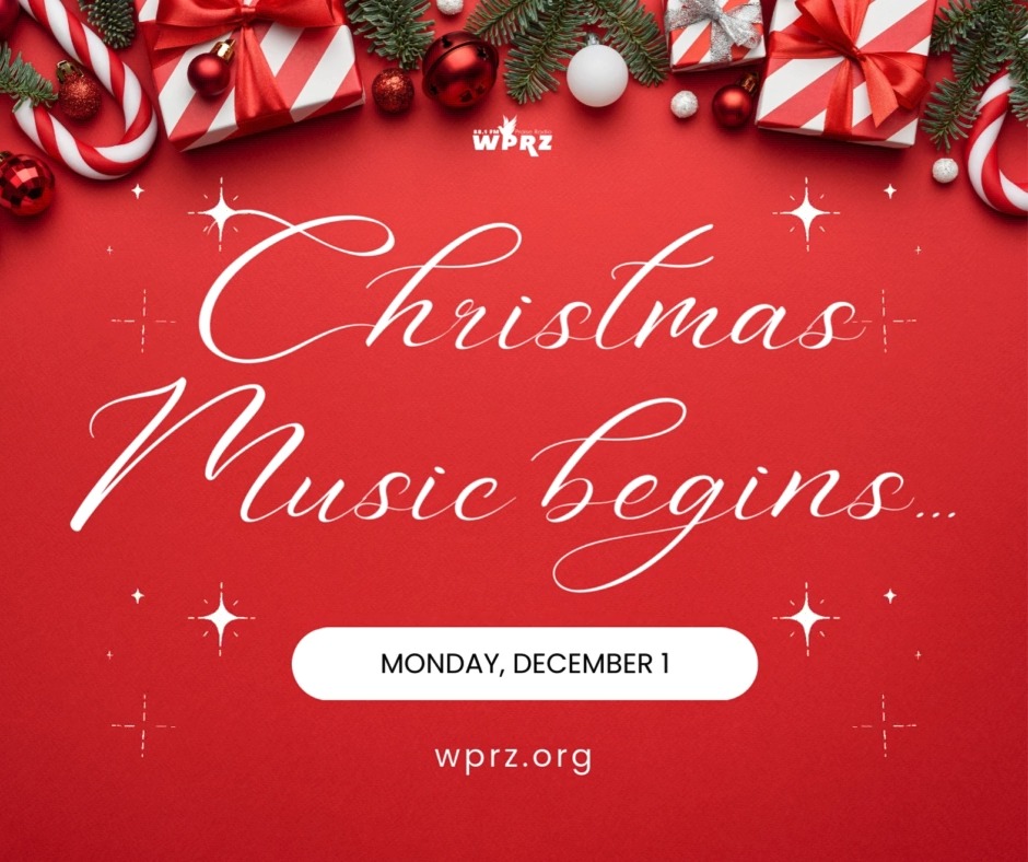🎄✨ It’s almost CHRISTMAS MUSIC season! ✨🎄
Beginning December 1st, WPRZ 88.1 FM will be flipping the switch to your favorite Christmas music 24/7!
From joyful classics to worship-filled favorites, Country with a Christmas flare, and Bluegrass that tells The Story banjo style — it’s the soundtrack of the season. 🎶
Tell a friend and get ready to celebrate!