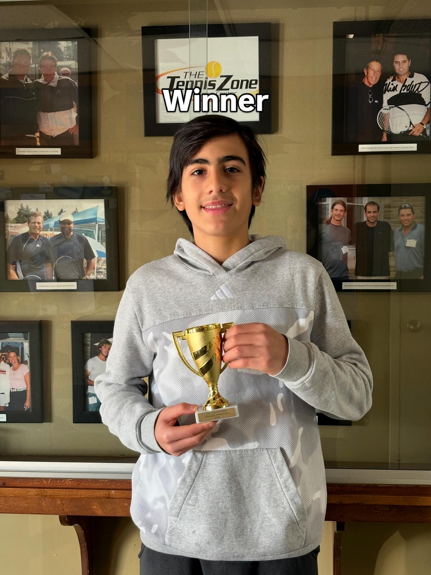 Doruk Comakci was the winner of the B12s L4 Open FLIGHTED SINGLES Nov 22 and 23 @Tennis Zone. Amazing Job Doruk!!
.
.
.
.
. #mountainsideracquetclub #tennis #youthtennis #usta #usta_eastern