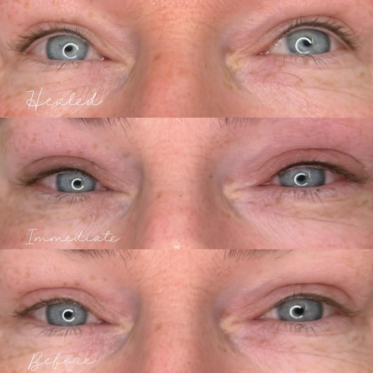 Simplify your mornings ✨✨✨
Lash Line Enhancement Before | After | Healed
Using @hanafy.nz Deep Black
Cost $399 2 sessions x