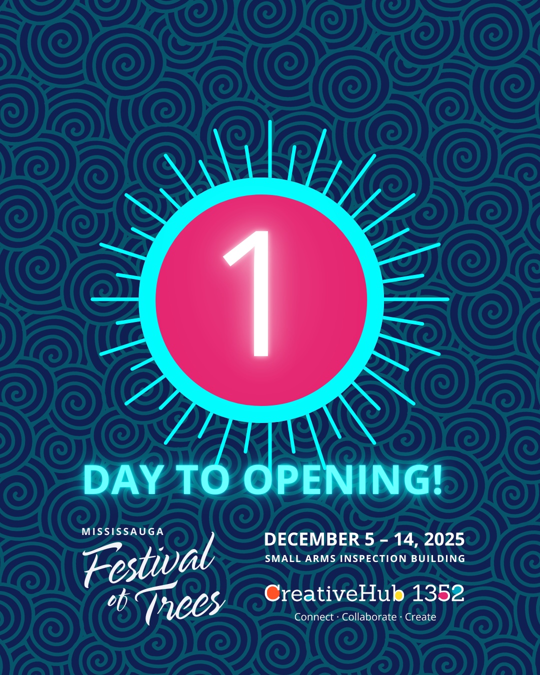 We'll be dreaming of trees tonight! The 5th Annual Festival of Trees opens Friday, December 5—hope to see you there.
#MFT2025 #shoplocal #mississaugaevents #winterwonderland #ontarioarts #lakeview #mississauga #festival #mississaugafestivaloftrees #saugalive #smallarmsinspectionbuilding #creativehub1352 #saugaculture #gta #wintermarket #ontarioevents #holidaymarket #saugaevents #mustsee