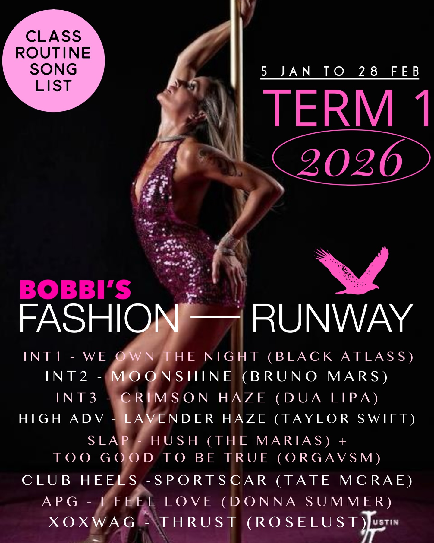 💥TERM 1 • 2026💥 — starts 5 January to 28 Feb — THIS IS YOUR ERA🧨 We want you to strut into the new year like it’s Fashion Week where YOU are the headline show🪭
If you’ve been waiting for a sign to step into your strongest, sexiest, most confident self… THIS IS IT.
Our pole & exotic courses will shape your body, sharpen your mind & ignite the woman you forgot you were😈
Our curated song list is charged with that supermodel-energy that empowers your body to move like a queen, a doll, a femme fatale, a fantasy🦄
⚡️SECURE YOUR SPOTLIGHT⚡️
‼️Early Bird Special: Enrol by 13 December & get 4 HOURS FREE PRACTICE💃🏽 (worth RM80)
👠 NEWCOMERS or BEGINNERS💖 Enrol with a FRIEND in any of our beginner-friendly FULL TERM (8 weeks) course & both of you will enjoy RM50 off fees💋