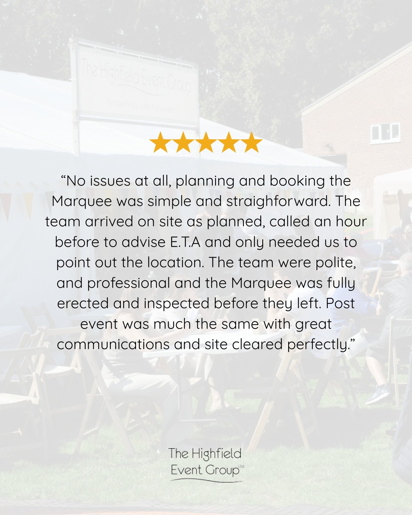 🌟🌟🌟🌟🌟
It was wonderful to be part of the Thurlow Fayre in September, a day full of fun for all the family.
"No issues at all, planning and booking the Marquee was simple and straightforward"
Whether you're planning a community event or a private occasion, talk to our team to see how we can provide a beautiful marquee.
#EventHireCambridge #MarqueeHire #CustomerExperience #Review