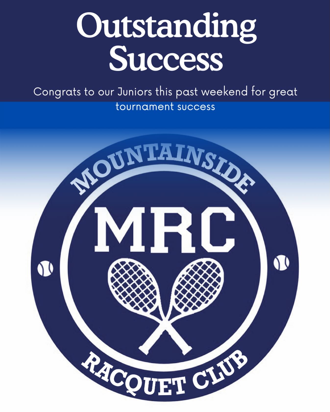 MRC had very good tournament results this past weekend. We wanted to congratulate Devan Alexander, Doruk Comakci, Anushia Verma, Sofi Erkavun and Cashel Kay for their great results!!
.
.
.
.
. #mountainsideracquetclub #tennis #youthtennis #usta #usta_eastern
