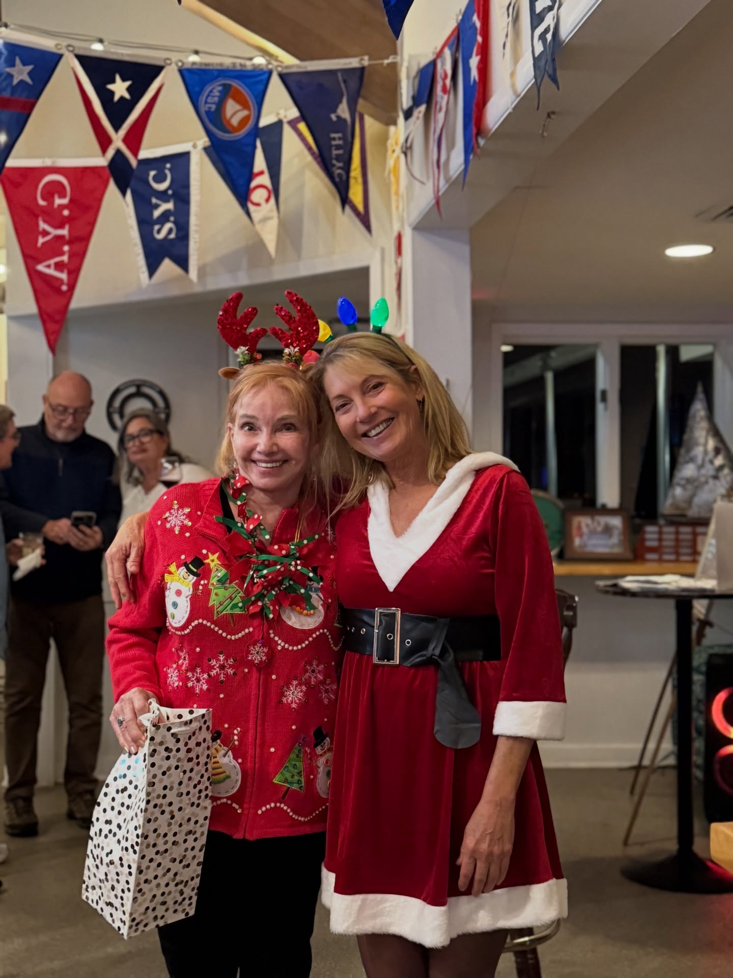 Another successful games night + ugly sweater party! Congrats to the winners!