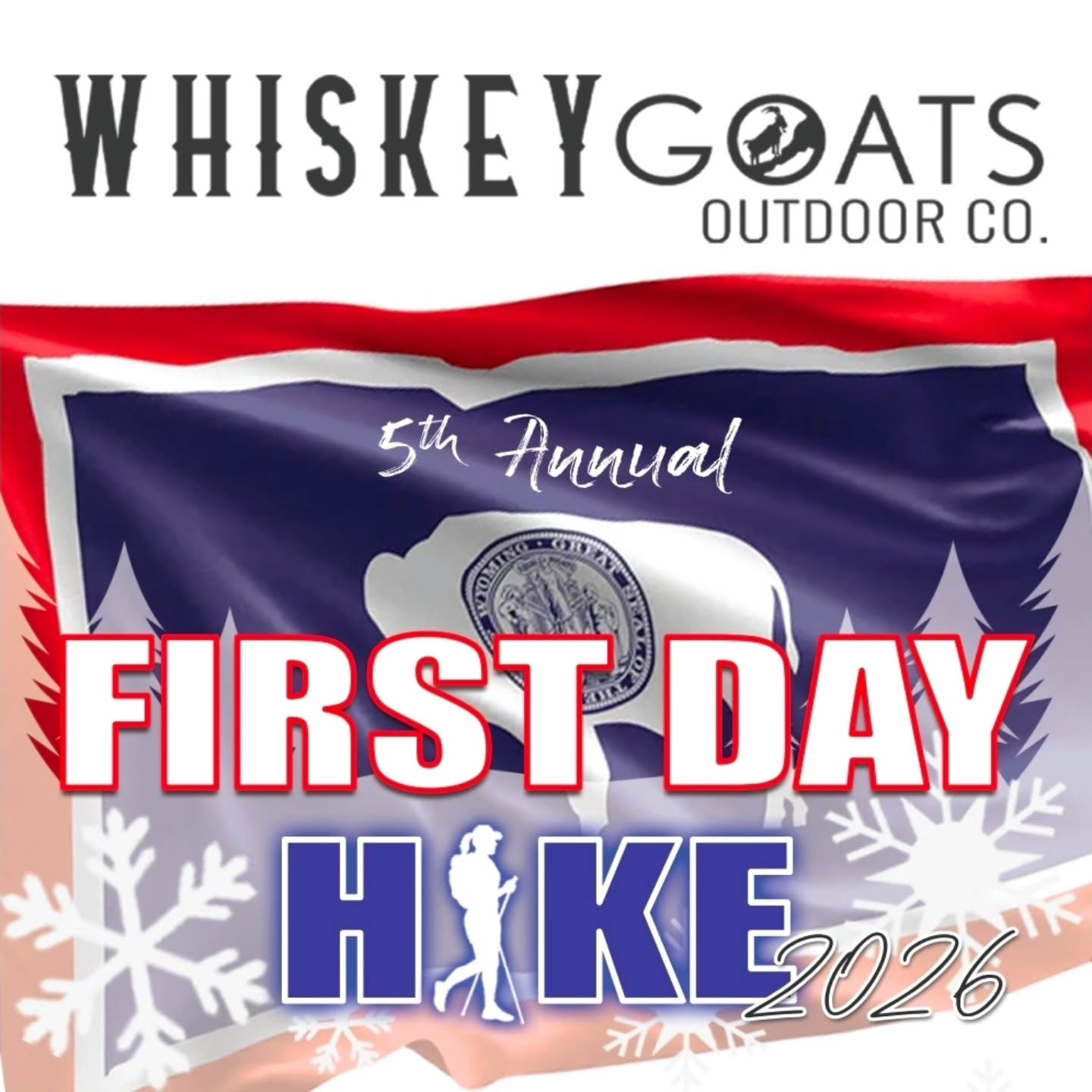 We are preparing for another First Day Hike! Not sure of the details just yet, but if you are interested in going, go to www.whiskeygoats.com to sign up. I can send you info as it gets closer but you can plan on a reasonably easy hike.