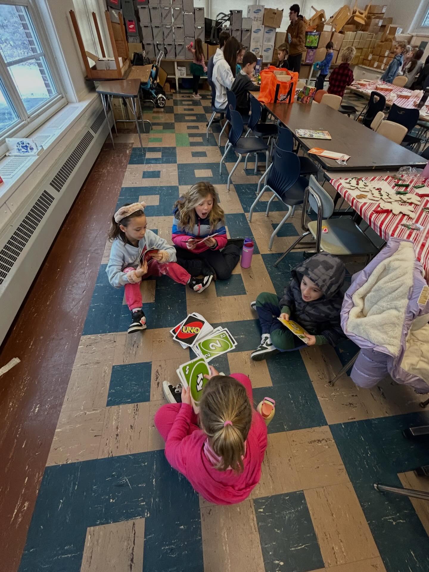 Sometimes the weather sends you a curveball and you have to grab all of the camp games, hire @lasertagonthegoct, pick up a movie & some gingerbread houses, and order a bunch of pizzas. Thank you to Michael Portnoy for saving the day when our trip to Xtreme Play and ice-skating was derailed by snow! The kids and our staff had an amazing time making memories together on the day off from school. ❄️⛄️☃️
Looking for more fun like this?! Sign up for our Winter Break Chill Zone camp from February 17th-20th for the week off from school. Hot chocolate, indoor snowball fights, games, movies, ice-skating, sports, and arts & crafts will all be a part of the package! Sign up for one day or all 4. ❄️