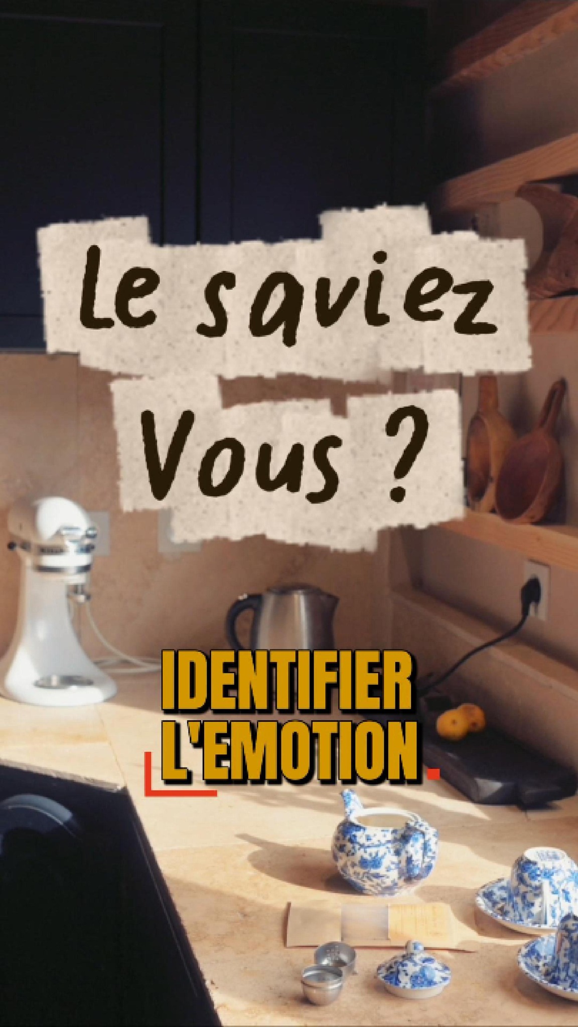 Le Saviez-vous? Identifier l'émotion
Découvrez le Qieko et le carnet "Les Pages du Calme" ici: https://qissana.com/
#bienetre #chi #healthyliving #santé #health
Un espace pour comprendre, ressentir et approfondir l’usage du Qieko, un outil conçu pour vous aider à retrouver calme, équilibre et bien être intérieure.
À travers nos vidéos, découvrez :
_Le Qieko, ses bienfaits et ses modes d’utilisation au quotidien
_Des éclairages sur la détente, le bien être et la circulation énergétique
_Des témoignages d’utilisateurs, qui partagent leur expérience et les transformations qu’ils ont observées.