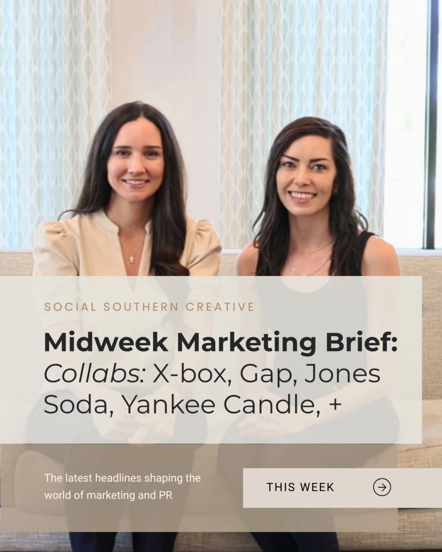 We often think of collabs when it comes to big brands, but the truth is the right collab can be mutually beneficial for any size business. Some benefits could include:
-giving your brand exposure to a new audience
-cost effectiveness
-making your brand feel more authentic
-adding value to your current audience
Here’s some brands that are teaming up right now.
#Collab #MarketingNews #Marketing