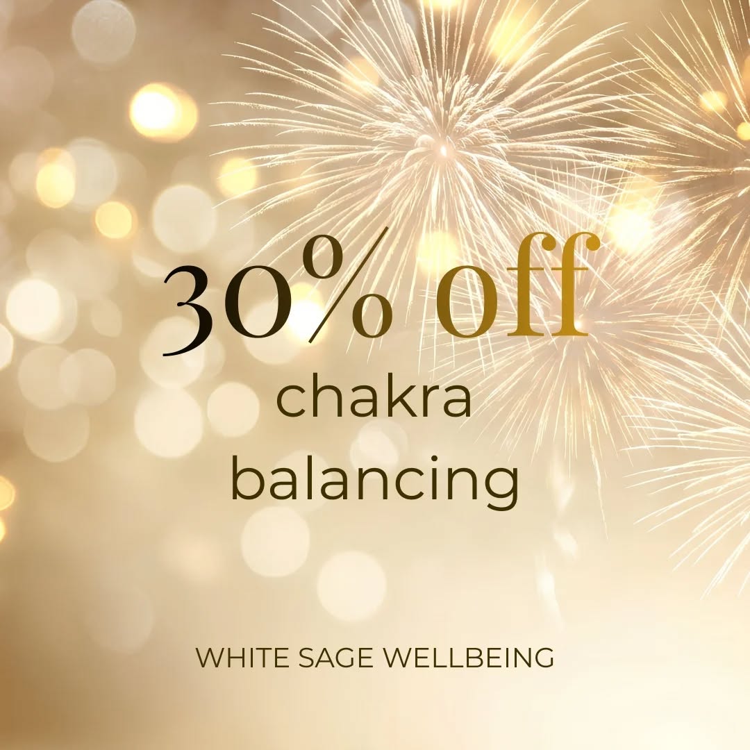 Your chakras have been through A LOT this year. 🤯Time to give them (and yourself!) Some love before the holiday chaos kicks in. Get balanced, get centred, get ready to ENJOY the season. 🌟
30% off until 25th December because everyone deserves to feel amazing.
Book now and thank yourself later. 💚
https://www.fresha.com/book-now/white-sage-wellbeing-bbh1oj12/services?lid=17090&share=true&pId=15961