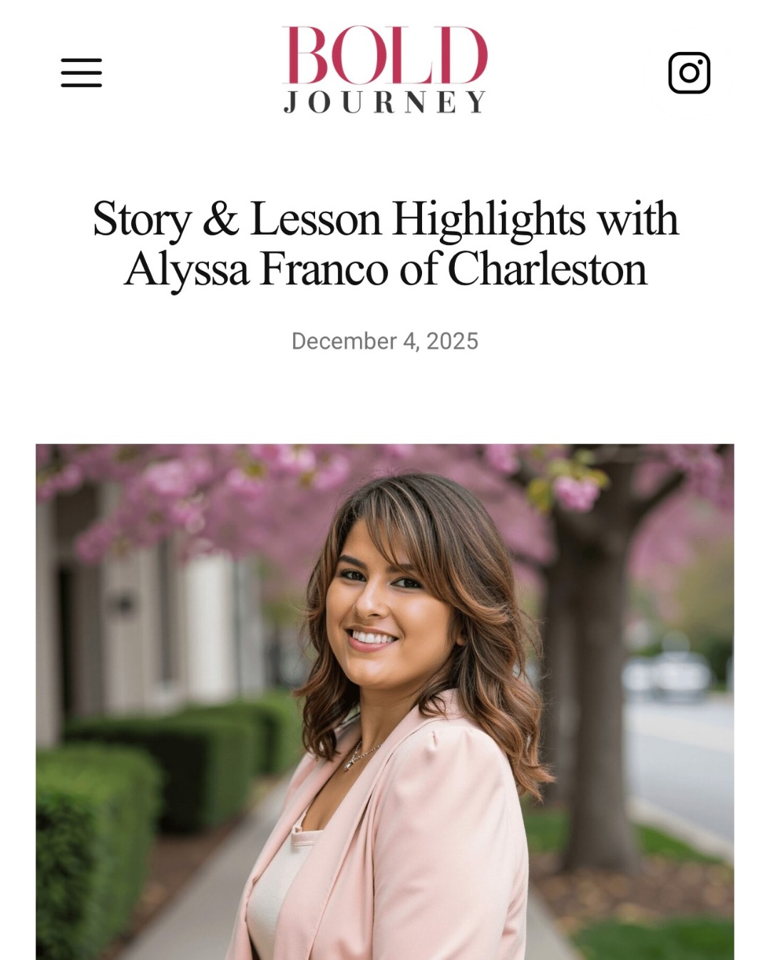 I’m excited to share my newest feature in Story & Lesson Highlights: Charleston Edition with @boldjourneymag , where I open up about my morning rituals, my journey into entrepreneurship, and the heart behind The Digital Touch.
This feature dives into everything from Nespresso mornings with Rosie → to learning that you don’t need a “traditional path” to build a successful, meaningful business.
Sharing this reminded me how far this little dream has come — and how grateful I am for every client, collaborator, and friend who’s been part of it. 🤍✨
Thank you for reading, supporting, and believing in this journey with me.
#TheDigitalTouch #CharlestonSC #WomenInBusiness #CharlestonCreatives #WebDesigner #BrandDesigner #EntrepreneurLife #SmallBusinessLove #FeaturedFounder #StoryAndLessonHighlights #CreativeEntrepreneur #PurposeDrivenWork #digitalmarketingagencyindia