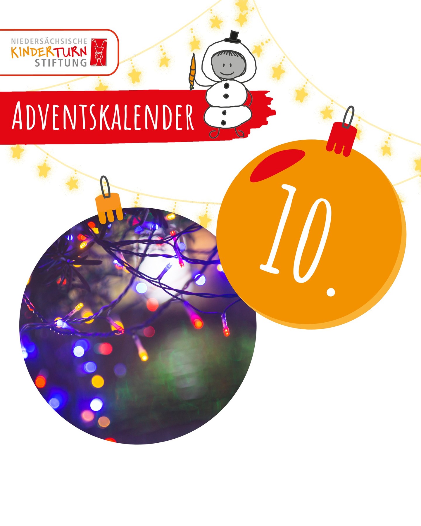 ?Bewegter Adventskalender '25 ?
Heute wird’s richtig gemütlich UND bewegt! ??♀️
Stellt euch einen Parcours aus funkelnden Lichterketten vor: Slalom, Zickzack, hüpfen, drehen… im Dunkeln macht’s gleich doppelt so viel Spaß! ✨?
Lasst eurer Fantasie freien Lauf und bringt die Lichter zum Leuchten – und eure Körper gleich mit! ?
Wer macht mit? ??
#Kinderturnstiftungnds#KinderfürBewegungbegeistern#BewegterAdventskalender