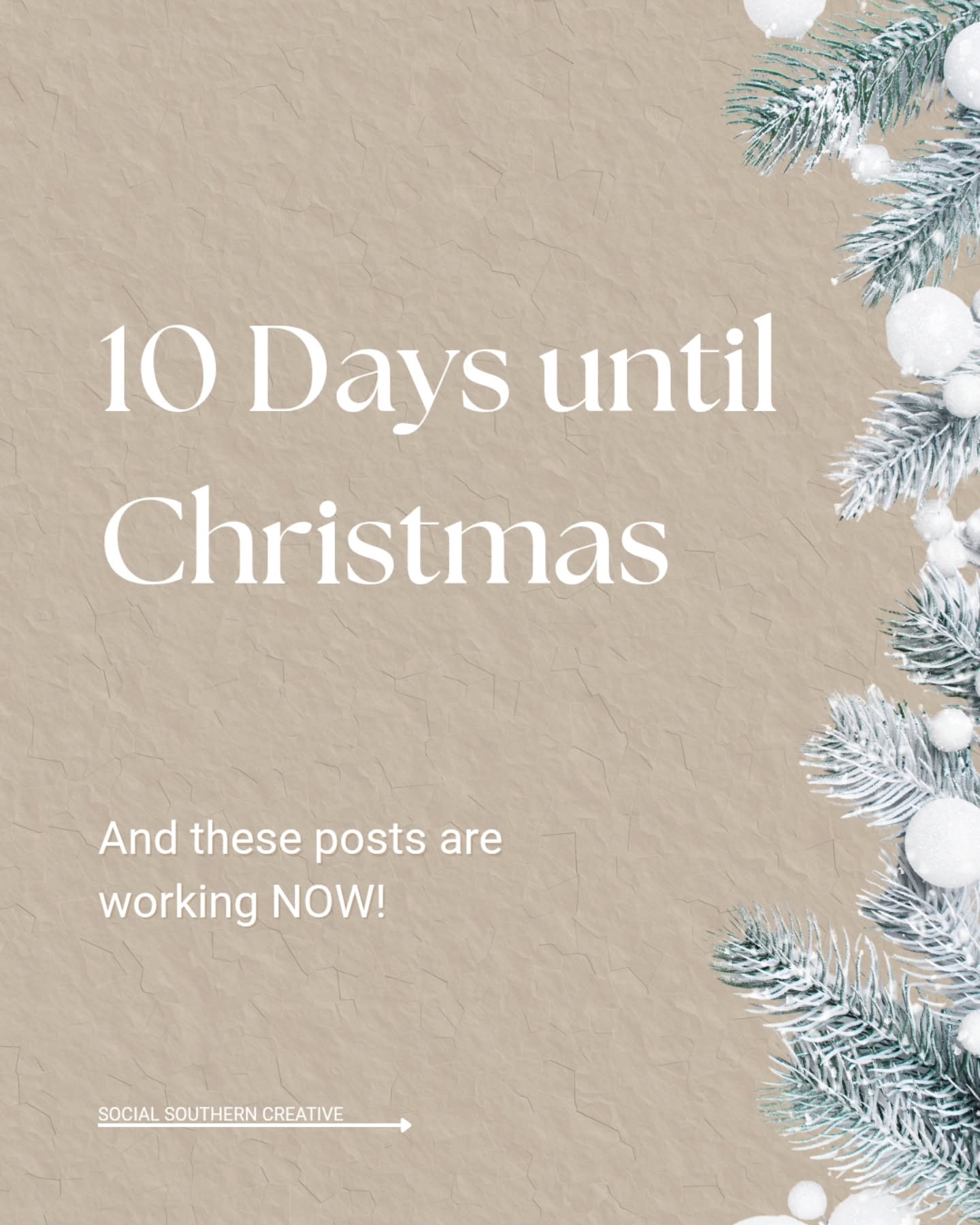 Make one of these today!
This is the season to be posting!
Keep your brand at the front of everyone’s mind.
Everyone is expecting to be sold to. Use that to your advantage.
If you want a personalized example of what you can be using, drop a comment below and I will give you a specific example that matches your industry!
#freebie #GrowingYourBusiness #JacksonvilleFlorida