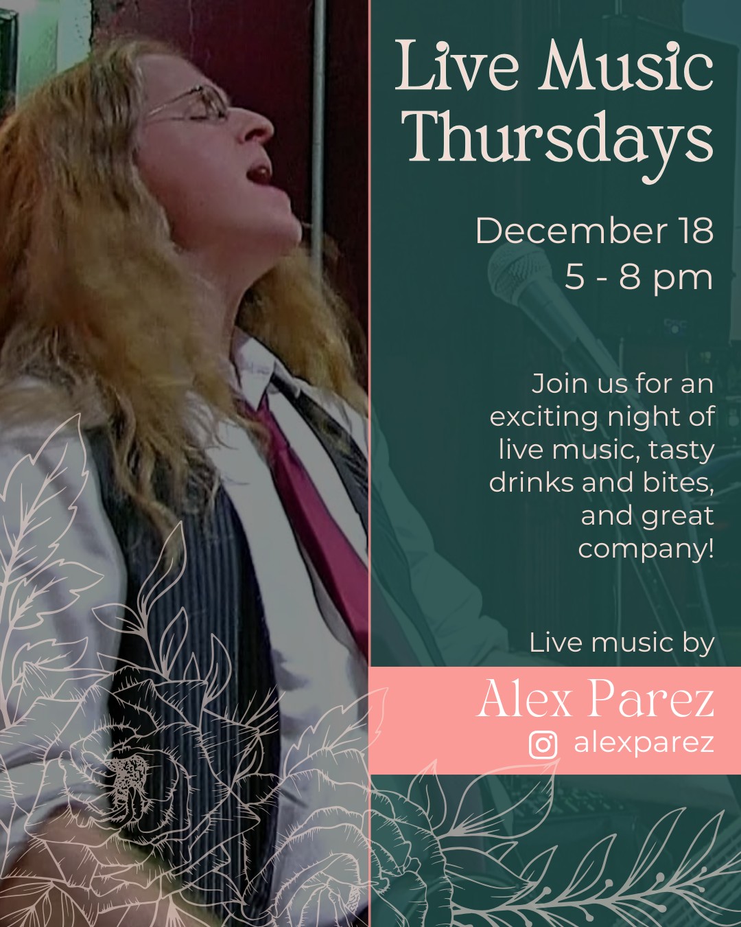 THIS upcoming Live Music Thursday just got more colorful. ๐ถ๐จ
Live music by @alexparez, happy hour + ornament painting in the Bar Haven section!
.
.
#potomacmd #moco #thegrovebarandgrill #happyhour #livemusic @cabinjohnvillage