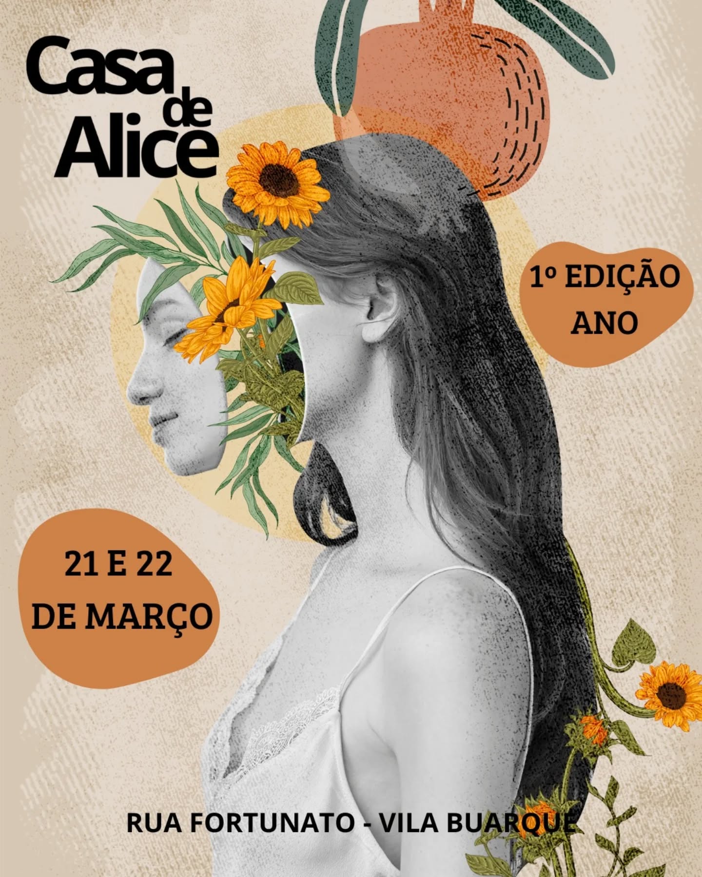 Março é mês de voltar pra rua!!
A Casa de Alice retorna com a primeira edição do ano na Rua Fortunato e a gente já avisa: vai ser especial!
Vem aí uma feira cheia de marcas autorais, criativas e sustentáveis, feita com carinho, afeto e muita vontade de ocupar a rua com arte, cultura e encontros de verdade.
Chama quem você ama, vem caminhar, apoiar pequenos produtores e viver a melhor feira de todas.
A curadoria para esta edição ja esta aberta e para se inscrever basta acessar o link da bio.
🗓️21 e 22 de março
🕦Das 11 as 19
📍Rua Fortunato
🚊Santa Cecilia
#vilabuarque