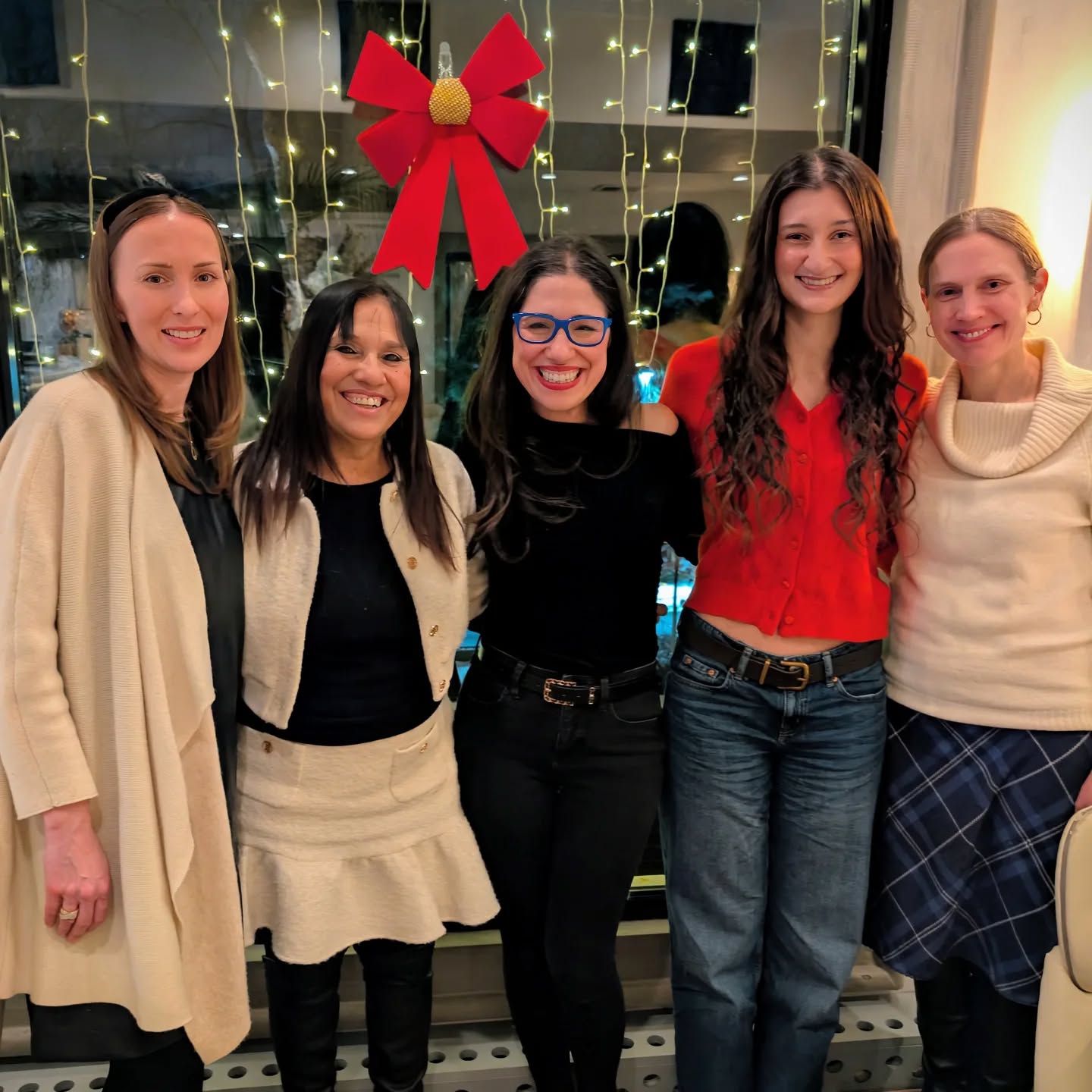 There would be no Embroidery Babes without THESE babes ✨
Tonight’s holiday party was the perfect way to celebrate the people who truly make the magic happen.
Barbara — my soul sister. Always helping me think through ideas, reminding me not to work too much (still working on that 😅), and being the friend I can count on no matter what.
My mom — the ultimate babe. A hands-on grandma who was literally schlepping boxes through the snow in Hoboken last night. One of a kind in the very best ways. I'm so grateful that I have a mom like you.
Ava — thank you for stepping up and helping out while juggling senior year of high school! Your positive attitude never goes unnoticed.
Liz — you work all day and still bring your A-game to every single event. Thank you for showing up for this dream like it’s your own.
That’s a wrap on 2025 🎉
If any of these amazing women helped you at a workshop this year, leave them a shout-out in the comments ⬇️
And a big thank you to @donatellas_ristorante in Harrington Park for a 10/10 meal 🍝✨
#nj #bergencounty #nyc #womenownedbusiness #smallbusinesslove #shoplocalnj #njmompreneur #womeninbusiness #creativecommunity #makersofinstagram #supportlocalnj #handmadebusiness #behindthescenes #gratefulheart #embroiderybabes