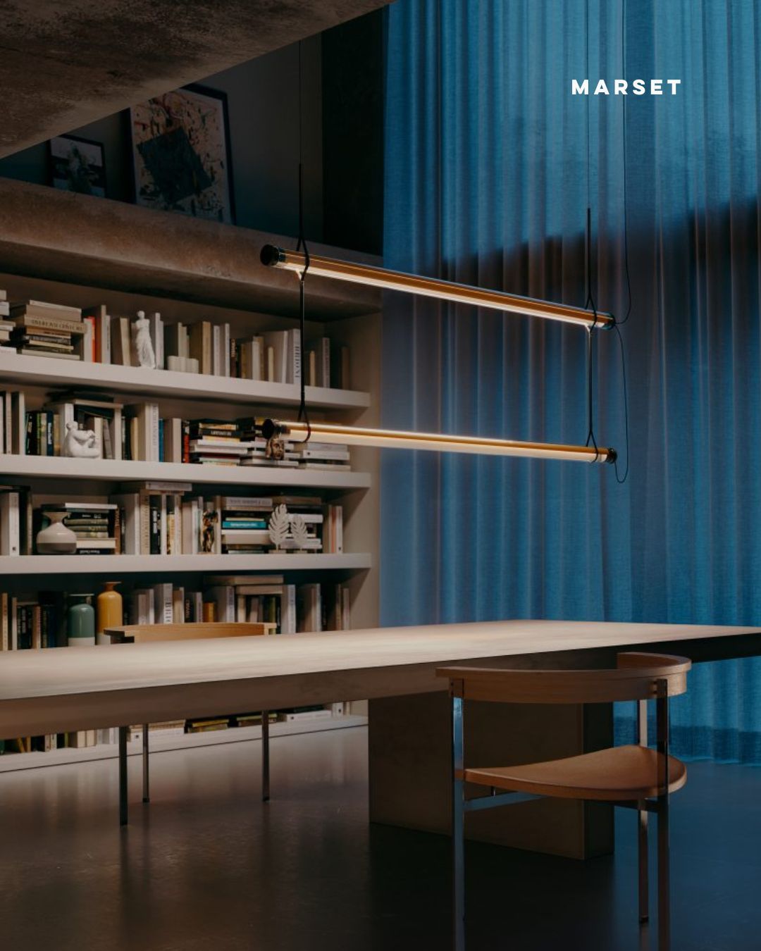 @marsetbcn
Fris, desenhado por Joan Gaspar (@joangaspardesign) para a Marset, é um jogo de precisão e luz.�O Fris traça finos feixes de luz que podem apontar em qualquer direção, redefinindo a forma como os espaços são iluminados.
O seu tubo de vidro é simultaneamente material e função: protege, sustenta e permite que a lâmpada gire, direcionando a luz exatamente onde é necessária. Disponível nas versões de parede, teto ou suspensão, o Fris convida a composições infinitas — alinhar, cruzar ou deixar que cada uma brilhe por si só.
Um sistema de iluminação arquitetónica versátil, concebido para moldar a luz com propósito e elegância.
(EN)
The lamp Fris, designed by Joan Gaspar (@joangaspardesign) for Marset is a play of precision and light. Fris draws thin beams that can point in any direction, redefining how spaces are illuminated.
Its glass tube is both material and function: it protects, suspends, and allows the lamp to rotate, directing light exactly where it’s needed. Available as a wall, ceiling, or pendant system, Fris invites endless compositions — align them, intersect them, or let each one shine on its own.
A versatile, architectural lighting system designed to shape light with purpose and elegance.
Would you like more information?
Visit www.design-minder.com
Follow @design_minder
#Marset #JoanGaspar #Fris #LightingDesign #ArchitecturalLighting #DesignInnovation #LightAndSpace #DesignMinder #Furniture