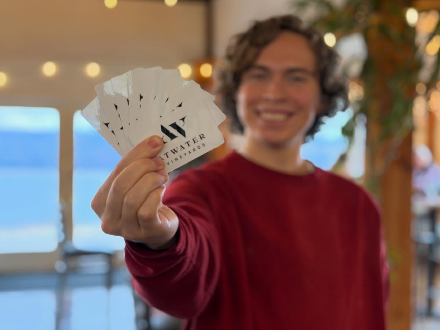 Need a last minute gift? Download a gift card from our website! It’s easy, and your recipient can pick exactly what they want from our tasting room or online store.