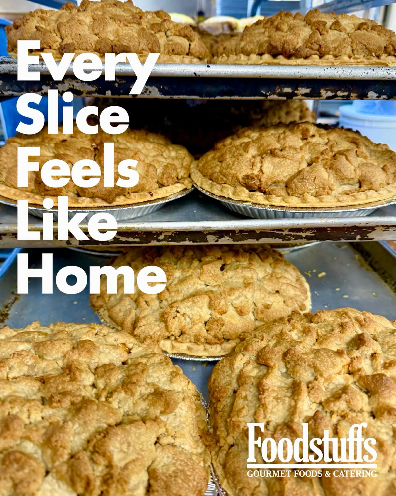 Oh me. OH MY! bring home some APPLE PIE 🍎 🥧
Stop in and grab one before they’re gone! Baked fresh!