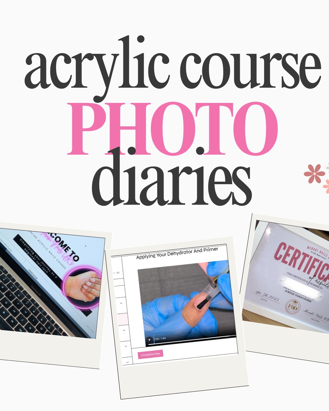 In 2025 many aspiring nail techs have joined, trained and qualified 🤝 At @merakinailsuk I help beginner nail techs qualify in acrylic nails and stand out with service quality
Enrol online using the link in bio to start your nail tech journey in 2026 🔗
✨ 𝐖𝐡𝐚𝐭 𝐘𝐨𝐮 𝐆𝐞𝐭 𝐚𝐭 𝐌𝐞𝐫𝐚𝐤𝐢 𝐍𝐚𝐢𝐥𝐬 𝐔𝐊 ✨
💗 𝐀𝐜𝐜𝐫𝐞𝐝𝐢𝐭𝐞𝐝 𝐎𝐧𝐥𝐢𝐧𝐞 𝐀𝐜𝐫𝐲𝐥𝐢𝐜 𝐍𝐚𝐢𝐥𝐬 𝐂𝐨𝐮𝐫𝐬𝐞
Learn acrylics from home, qualify and start your nail business with ease. 100% online & self-paced with pre-recorded videos & accredited certificate included
💗 𝐀𝐜𝐫𝐲𝐥𝐢𝐜 𝐬𝐭𝐚𝐫𝐭𝐞𝐫 𝐧𝐚𝐢𝐥 𝐤𝐢𝐭
Created by a nail tech for nail techs. Save time and the cost of buying individually with this essential acrylic nail kit, that combines quality and affordability!
💗 𝐍𝐚𝐢𝐥 𝐬𝐮𝐩𝐩𝐥𝐢𝐞𝐬
Restock anytime with monomers, acrylic powders & mini kits available
💗 𝐅𝐑𝐄𝐄 𝐠𝐮𝐢𝐝𝐞𝐬
Sign up to the mailing list and get a free guide on the product and equipment essentials you need, how to start your nail business and more
𝐀𝐥𝐥 𝐚𝐯𝐚𝐢𝐥𝐚𝐛𝐥𝐞 𝐯𝐢𝐚 𝐭𝐡𝐞 𝐥𝐢𝐧𝐤 𝐢𝐧 𝐭𝐡𝐞 𝐛𝐢𝐨
💌 Have a question? Send a message via DM, WhatsApp or email