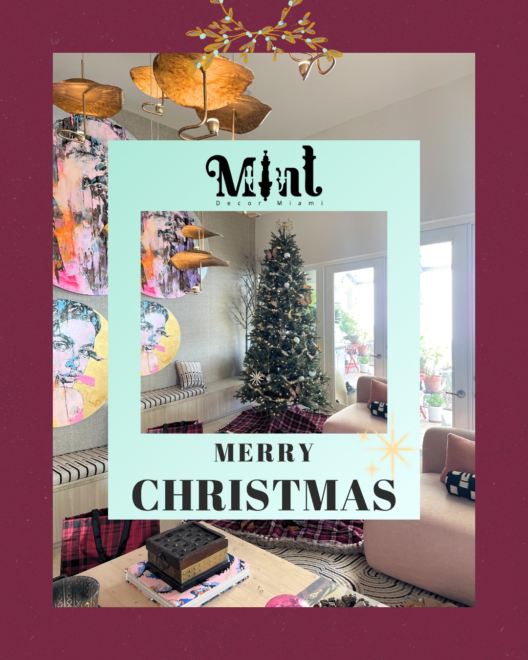 Happy Holidays to everyone from Mint! Wishing you a season filled with rest, joy, and time spent with the ones you love. Thank you for being part of this journey. I'm excited for the year ahead and can’t wait to create with even more incredible clients in the new year.