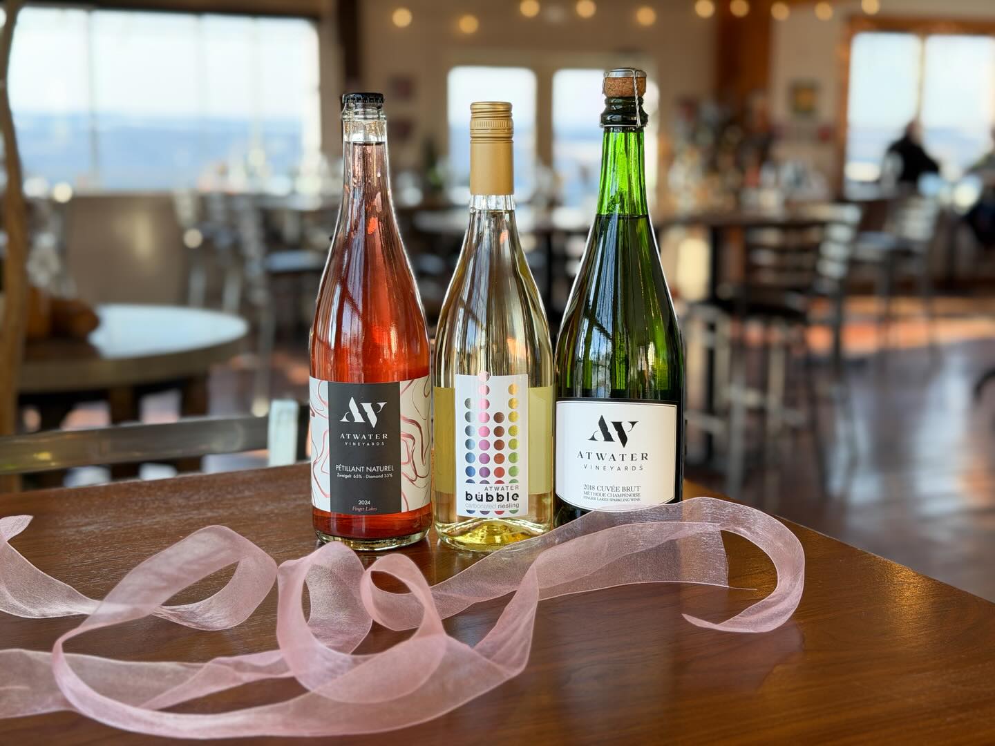 It’s the best time for sparkling wine, and we have three on our menu—each made in a distinct style!
Cuvée Brut 2018: Traditional Method
Bubble Riesling 2024: Carbonated
Pétillant Natural Zweigelt/Diamond: Fermentation finishes in the bottle
Come by and pick up a bottle or get a bundle including one of each with a 10% discount.
We’re open December 30 and December 31 from 11 AM to 5 PM. We can’t wait to see you!
