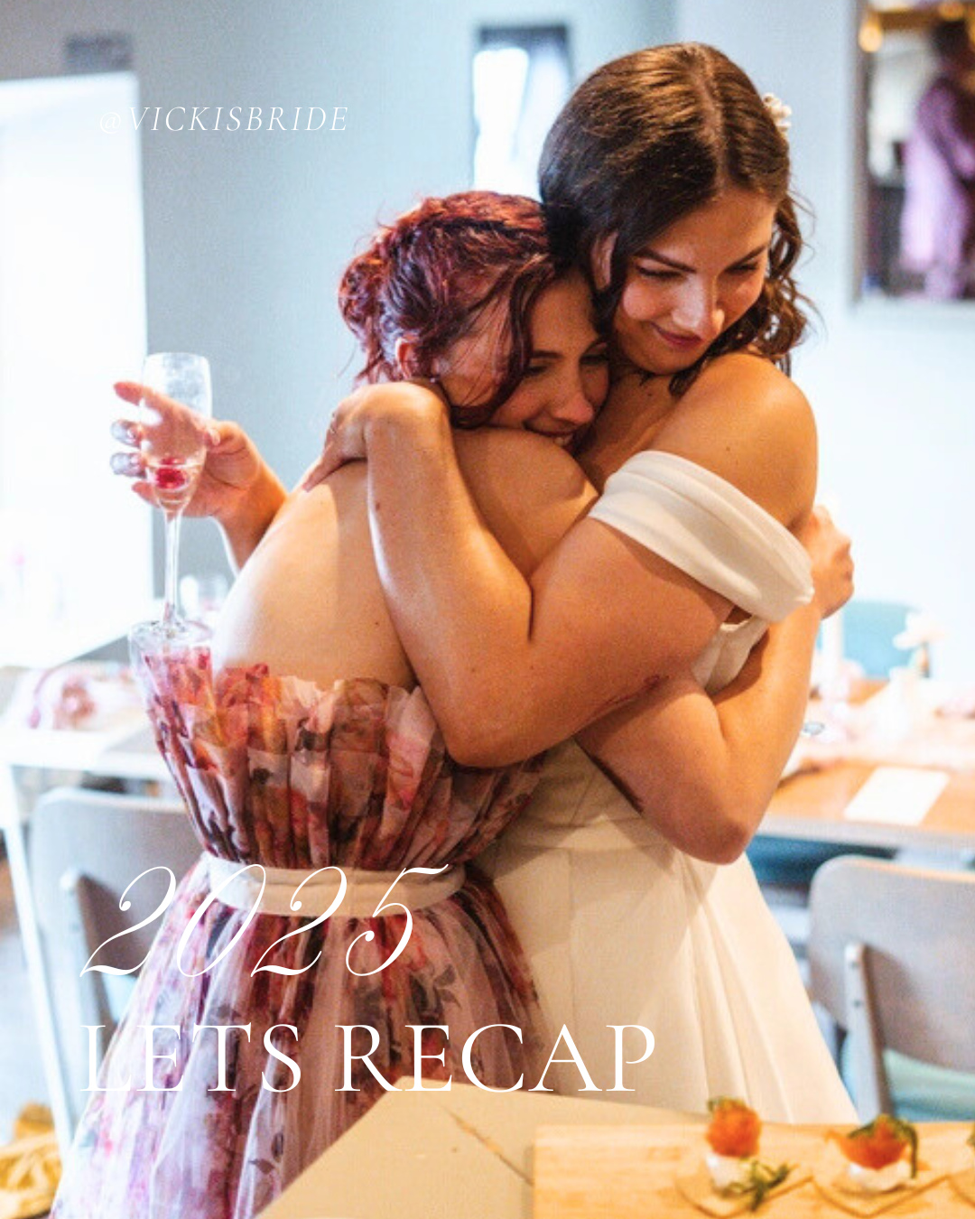 Lets recap on the year of 2025!✨
This year has been a roller-coaster that's for sure, with lots of highs and lows that you don't see on social media. In life it is so easy to dwell on the lows, and forget to look back on everything you have achieved over the last 12 months!
We are not about bragging our success but just sharing how proud of ourselves we are. We are just two sisters trying our best to create a life for ourselves, doing what we love but also creating a space brides feel seen and looked after.
So here is a few things we are looking back on this year with pride:
1. Our first magazine feature in the biggest bridal magazine in the industry.
2. Saying yes to becoming the first Kelsey Rose Flagship store in the south!
3. A fabulous open event in April to showcase our brand new collection.
4. I (Megan) became a WIFE after 13 years!💍
5. Said yes to brand new British Designer and took the trip to Cardiff to do so!
6. Our seamstress team became award winning and we are so so proud of them!
7. Hosted our first evening bridesmaids event!
We learn a lot about ourselves and our business every year, and one that that we never take for granted is the amazing community we have around us. Thank you to our amazing brides who have supported us this year and to our suppliers and fellow business owners.💗