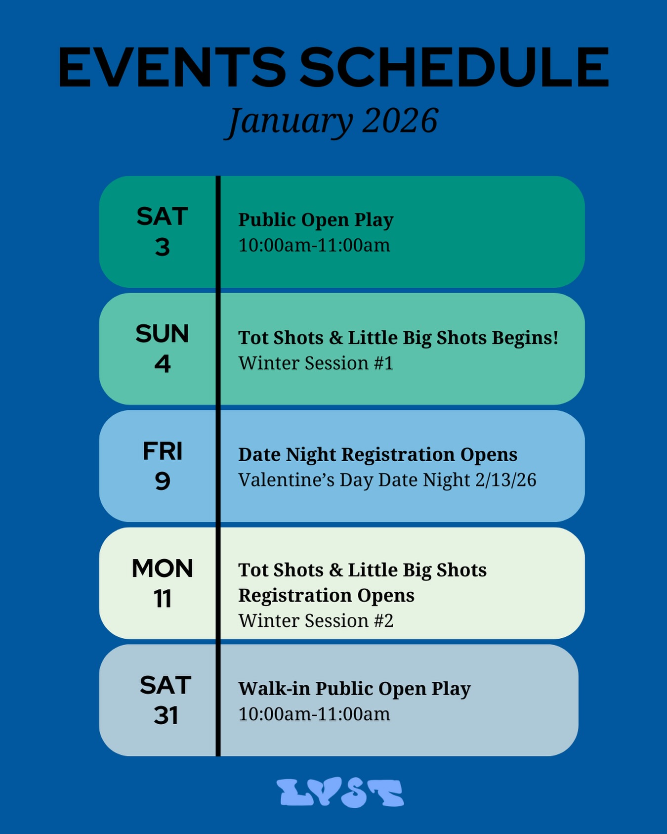 ✨ Take a look at all the fun happening at Lehigh Valley Sports Turf this month—we hope you’ll join us!
#LehighValleySportsTurf #LVST #LehighValley #KidsActivities