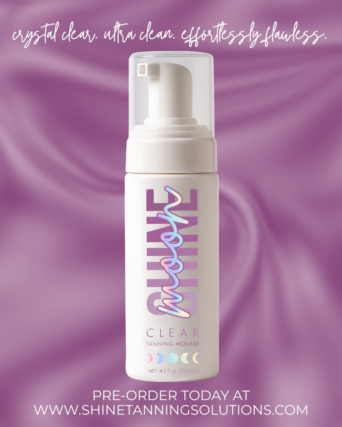 MEET SHINE’S NEW MOONSHINE TANNING MOUSSE ✨🌙
A crystal-clear, no-transfer self-tan made for overnight wear. Moonshine develops while you sleep, delivering an even, natural glow by morning - no bronzer, no mess.
This lightweight formula is crafted with skin-loving ingredients and fits perfectly into your nighttime routine when you want effortless color with zero stress.
Pre-order now through the link in our bio. 🤍
#shinespraytanning #omahaselftanner #selftanningmousse #shinestudios #omahaspraytans
