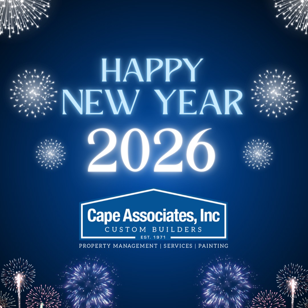 Welcoming 2026 with gratitude and optimism. Thank you to our clients, partners, and community for trusting Cape Associates to bring exceptional homes to life. Wishing you a happy, healthy, and prosperous New Year.
#HappyNewYear2026 #CapeAssociates #CustomBuilders #CapeCodHomes