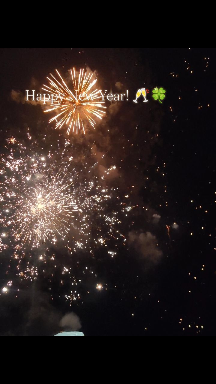 Happy New Year to everyone!
I wish that each of your days are full of joy, love and action! 🥂🍀