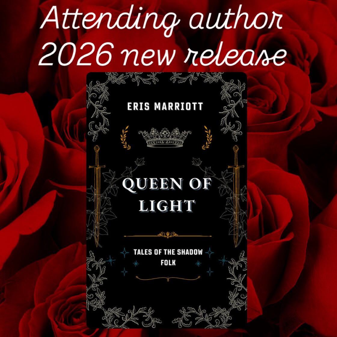 Author @erismarriott has a new release coming out that will be available at her signing table at #RITV26
Synopsis:
Everything has been turned upside down in the Kingdom of Velyasa. With news of Sunfall’s destruction and Maverick’s arrival, the nobility are split on how to best defend their kingdom. While Adelaide and Mars are convinced of Jupiter’s growing threat, the kingdom stands divided on whether Jupiter or the former citizens of Sunfall are a greater peril. Adelaide and Mars must set out to convince the nobility of the need to prepare for war with Jupiter, all while finding new ways to protect the kingdom unaided.
Adelaide’s responsibilities continue to grow. Between unraveling the mysteries of her unnamed, patron god and working with the scholars, Adelaide’s power is rising. The Siraltona whispers to her, begging her to embrace her true nature, regardless of the consequences. She fears the very thing she once prayed for may become the root of her undoing. Determined, Adelaide grapples with what it means to have a magic as deadly as the Siraltona.
Evil is on the rise. Velyasa can’t afford to stall the coming war much longer. The gods are growing impatient. Velyasa can’t withstand their wrath again. This time, they may not be left standing
#romantasy #romantasyinthevalley #bookconvention #erismarriott