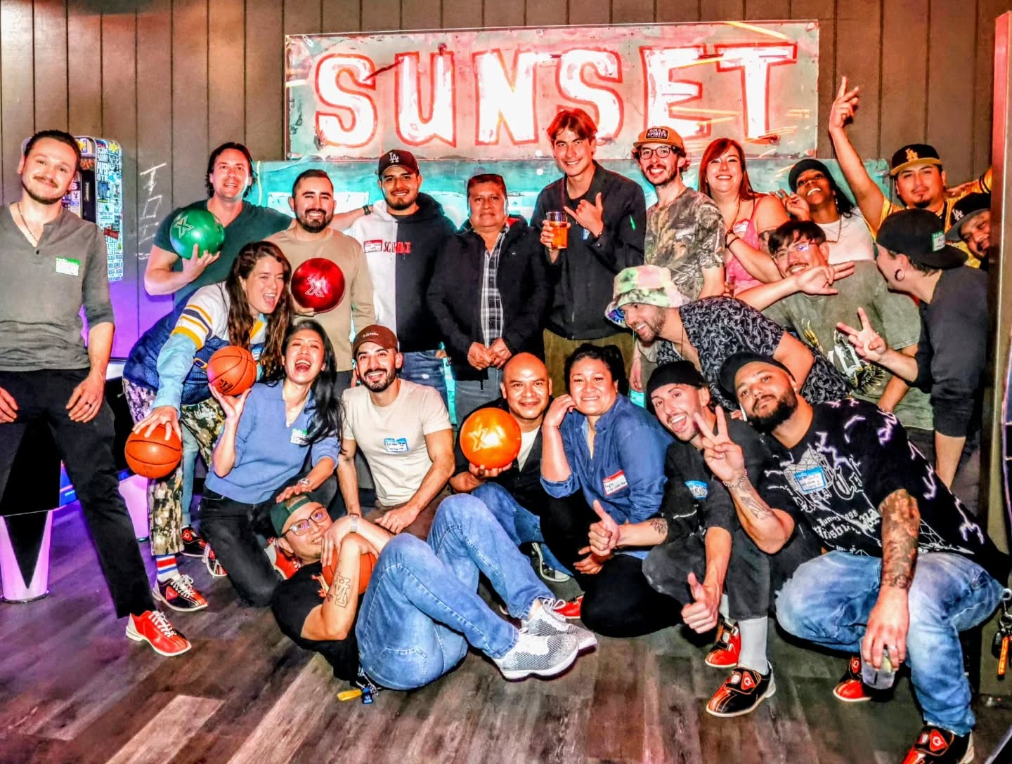 This Crew! ❤️🙏🏼🤗 We finally got a break after serving up miles of smiles thru the holidays for others. The utmost deserved outing and best time with the work fam. A fun party bus trip tracing our timeline from humble beginnings in a little warehouse to Abbot Kinney in Venice and now primetime at the end of route 66 on the Pacific Ocean Santa Monica...topped off with some fun competition at the bowling alley. HUGE thanks to all the incredible team, new and old, that have been part of the journey.
We're back at it and better than ever so stop in, pull up a chair and let us serve you. Cheers to another great year🥂