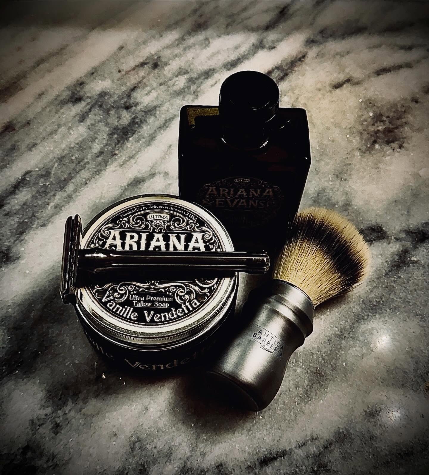 Thank you @blacklandrazors @mondial1908 @ariana.evans.thebrand #sotd #wetshaving