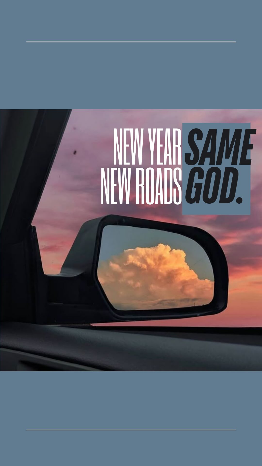New Year, New Roads, Same God! Come on a roadtrip…God’s car, Jesus at the wheel…hop in!🚦🚘🪧2️⃣6️⃣
#newyearsameGod #GodisGood #Roadtrip #christianliving #motivationalquotes
