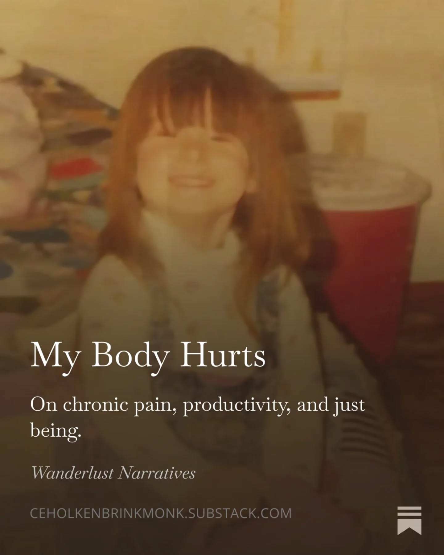 I've been dealing with a lot of chronic pain lately. My shoulders hurt, my foot feels like it's in a vice, my hip makes me toss and turn at night—my entire body has just been hurting and pretty consistently.
I'm not a stranger to chronic pain, though. I've dealt with migraines since I was four. My knees have been locking up on me since I was about seven. I would go to work at age 21 with excruciating stiffness in my rhomboid muscles.
I woke up today in pain... at 1pm. Because I didn't go to sleep until about 7 am, and didn't settle into bed again until about 8 am.
I've dealt with chronic pain for three decades of my 37 years of life. And it's pretty exhausting.
So today, I woke up and then wrote about it, sharing some of that experience, and to help remind folks that life isn't all about productivity... that it's enough to just exist.
Link in bio or: https://open.substack.com/pub/ceholkenbrinkmonk/p/my-body-hurts?utm_source=share&utm_medium=android&shareImageVariant=overlay&r=98ol2
#ChronicPain #Burnout #Pain #Disability #Productivity