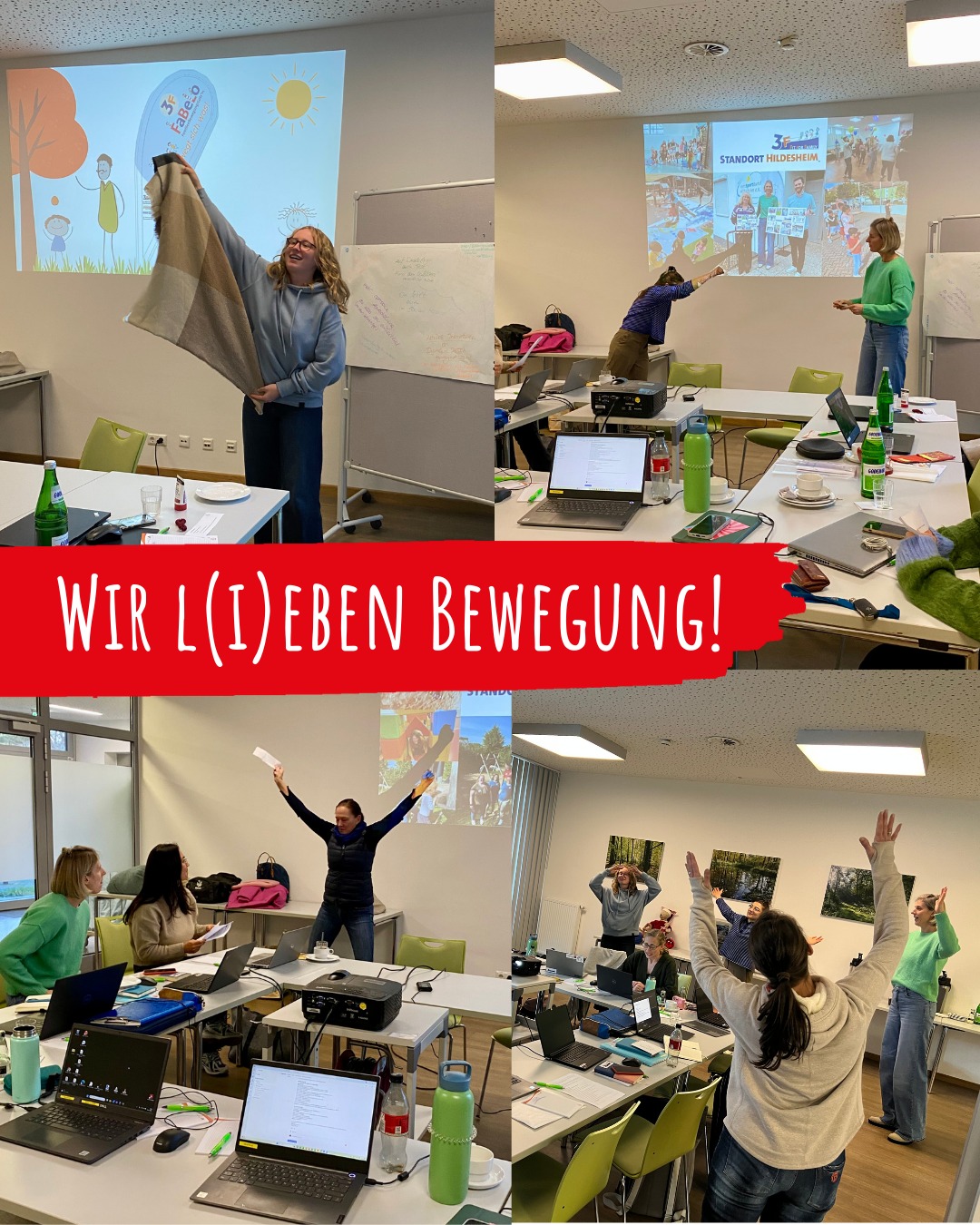 ? Aus der Stiftung ?
Auch Präsentationen und Teamprozesse dürfen lebendig und kreativ sein.?
So kommt Bewegung und Spaß in die Zusammenarbeit.?
#gemeinsamfürbewegungbegeistern #wirliebenbewegung #KinderturnstiftungNDS #bewegtePräsentation