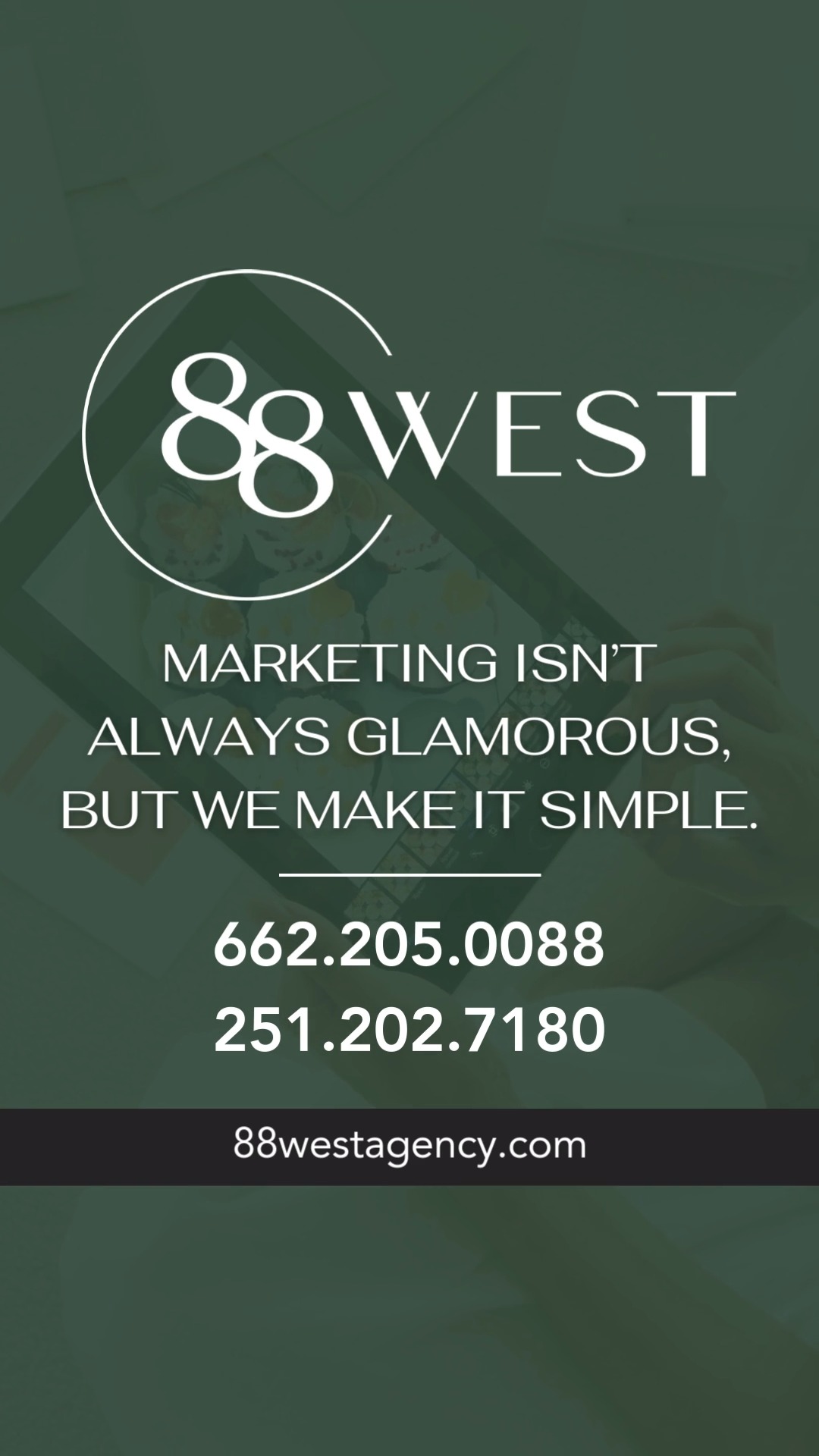 It’s not always cocktails and catchphrases, real marketing is strategy, sweat, late nights, and results.
-
📞 662.205.0088 | 251.202.7180
💻 88westagency.com
-
#88West #88WestAgency #NorthMS #ALGulfCoast #MSGulfCoast #GulfShoresAL #HuntsvilleAL #BrandAgency #DesignAgency #MarketingAgency #BrandStrategy #DigitalMarketing #AgencyLife #MarketingAgency #WorkCulture #CreativeIndustry