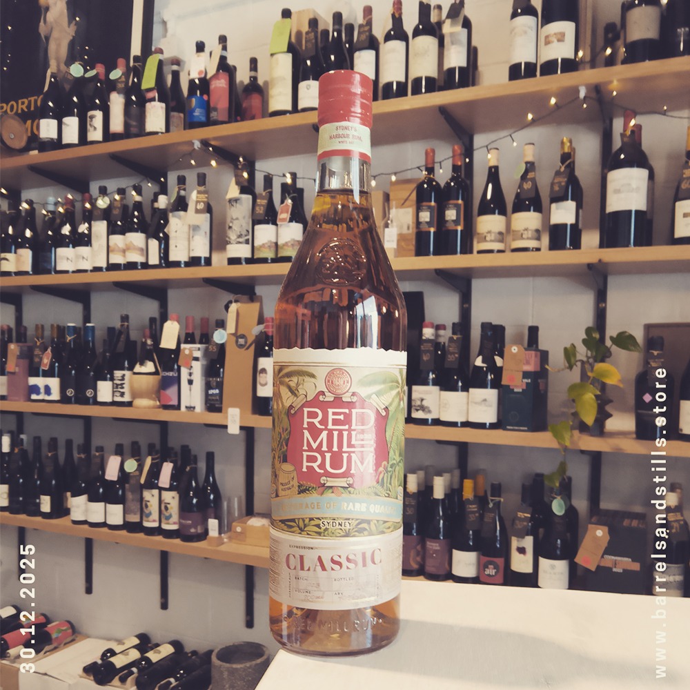 The rebirth of a Sydney legend Red Mill Rum.
After a 40 year hiatus, this 1933 icon is back and it’s more refined than ever. No heavy, syrupy sugar bombs here, just elegant, complex spirits aged in a world class barrel program featuring everything from ex Cognac to Pinot Noir casks.
Whether you're a neat sipper or a cocktail king, this bottle is for you.
#barrelsandstillshawthorne #redmillrum #4171 #rumlovers #hawthornewinestore #localwinestore