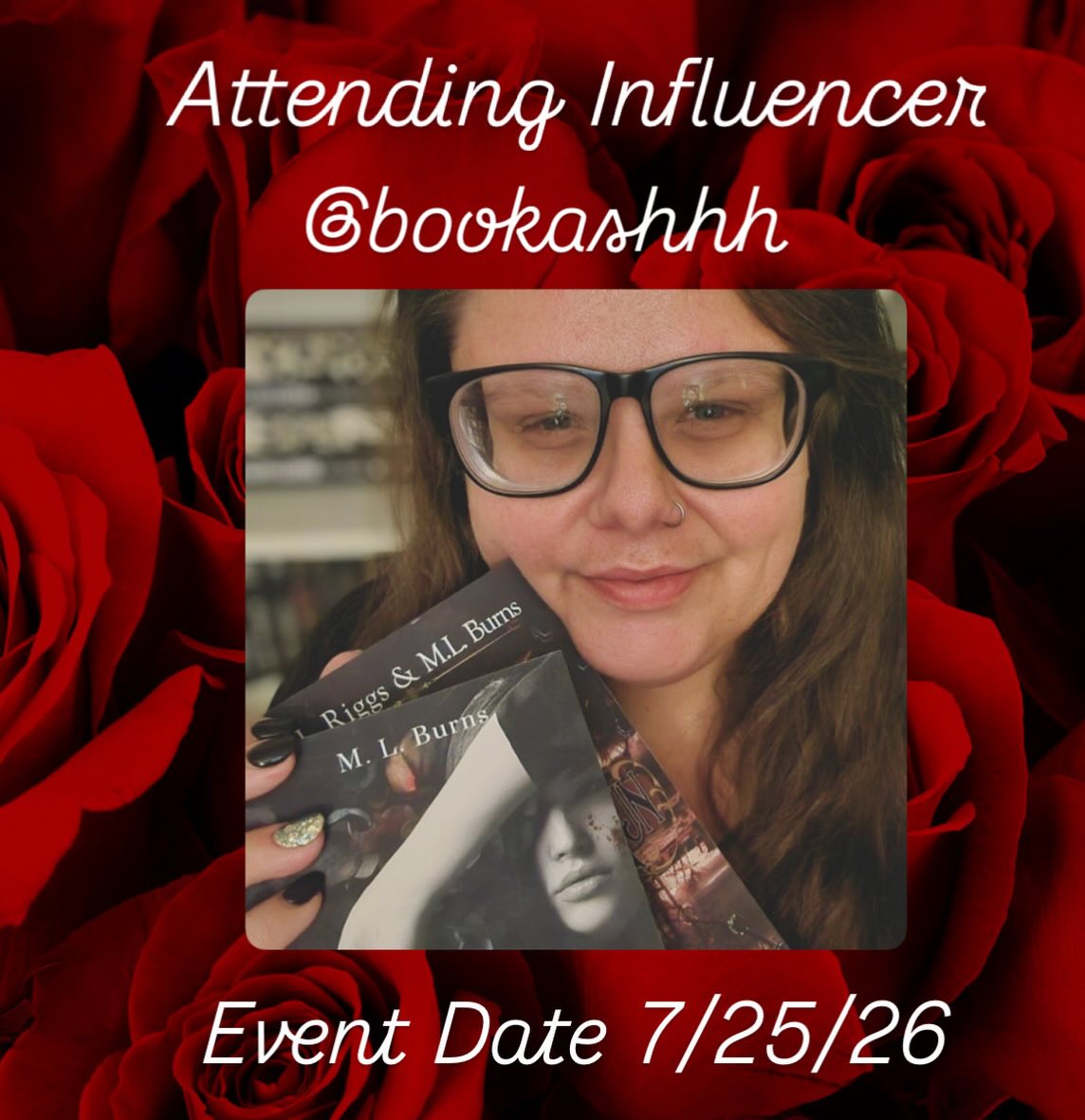 We are thrilled with our influencer lineup for this event! This team will help share info, spread the word of our event and provide creative feedback and ideas as we lead up to #RITV26 7/25/26!
Our next influencer joining the team is @bookashhh
🩵🩵🩵🩵
Bio: Hi fellow book lovers! My name is Ashley, but you can call me Ash. I have a deep love for reading and am an indie author hype woman! When I’m not reading (which let’s face it, I am most of the time), I enjoy making content, hanging out with my partner, and playing with my cats. I cannot wait to meet you all soon!
#romantasy #romantasyinthevalley #booksigning #bookconvention