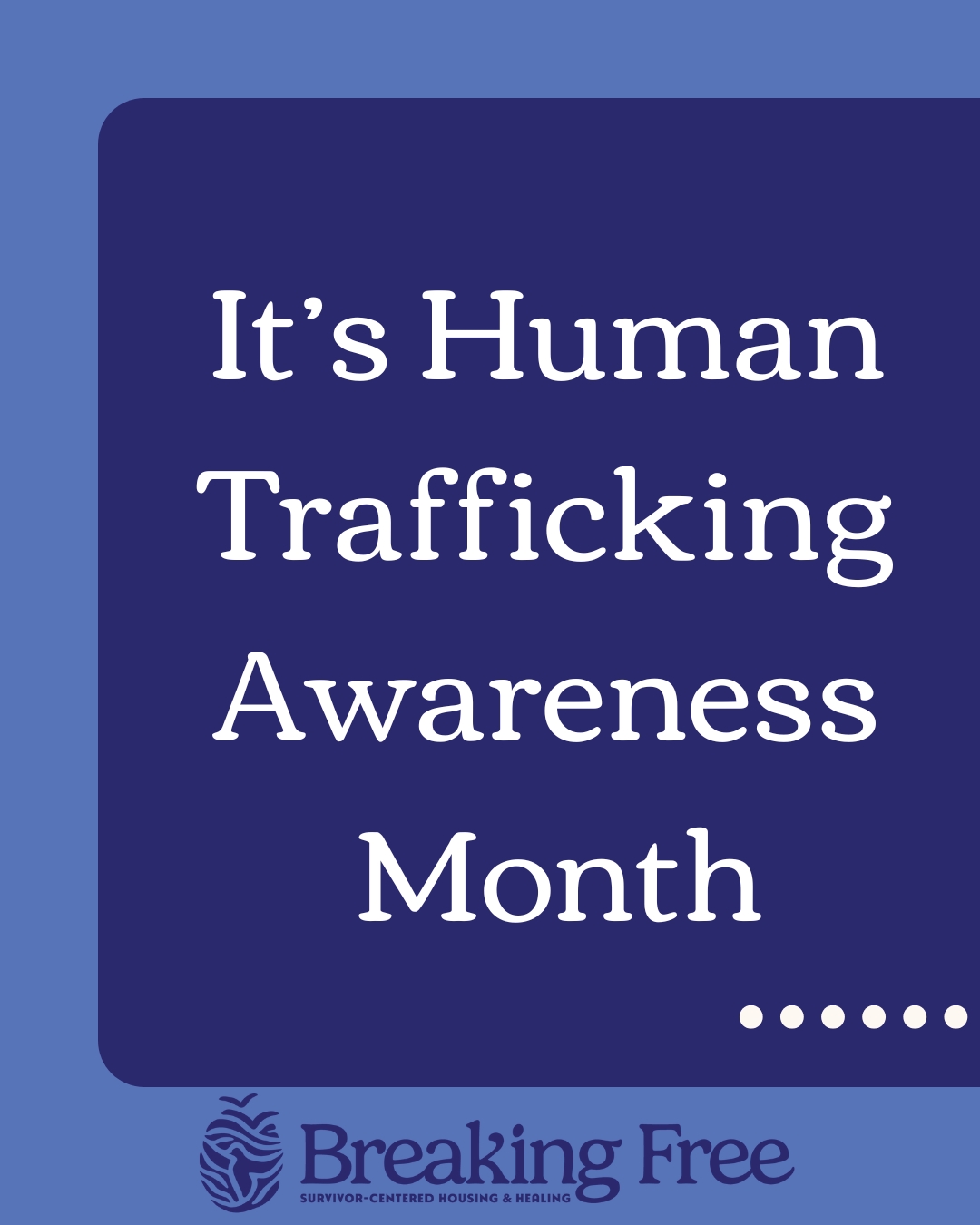 January is Human Trafficking Prevention Month.
Human trafficking prevention is rooted in connection, education, and sustained support. In Minnesota, our prevention efforts focus on responding to exploitation while strengthening the systems and relationships that help people remain safe and supported in their communities.
Across the state, work is happening through youth-focused Safe Harbor services, labor trafficking response for adults, survivor-informed training, and partnerships with Tribal Nations, service providers, and community organizations. These efforts recognize that trafficking does not occur in isolation. It thrives where people are disconnected, unsupported, or facing systemic barriers.
Prevention means building stronger connections and clearer pathways to safety. When people are supported, valued, and connected to resources, it becomes harder for exploitation to take hold.
This month, we encourage continued learning, and collaboration.
#HumanTraffickingPreventionMonth #BreakingFreeMN #StrongerConnectionsStrongerFutures #EndExploitation #SurvivorCentered #CommunityCare #HumanRights