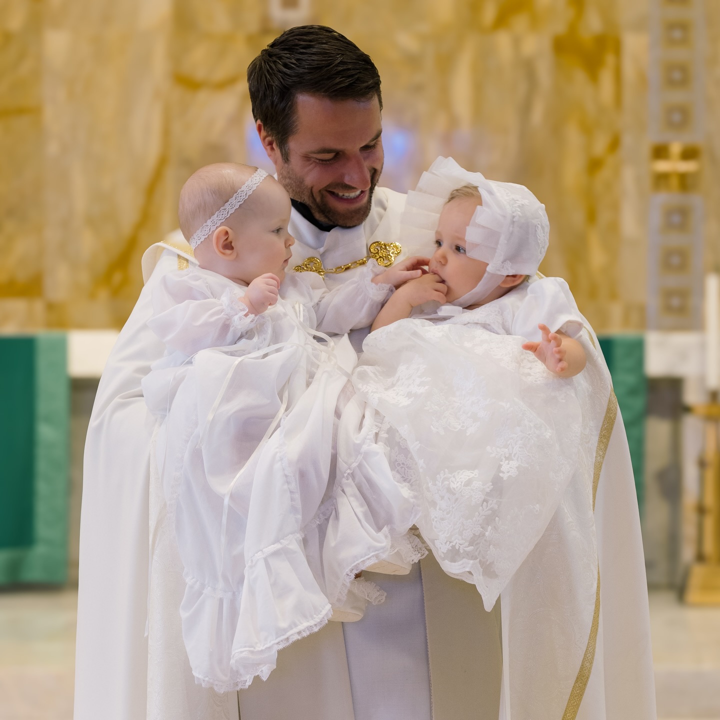 Fr. Lukas M. Laniauskas, SJ will make his final vows at Gesu on Sunday, February 1 during the 11:30 am Mass. You are cordially invited to celebrate with Fr. Laniauskas at a reception following Mass in the Gesu Parish Family Center.
What are final vows?
“All religious vows have two important characteristics: level of solemnity and duration. The more solemn the vows, the greater the obligations and commitments between the member and the religious order. Regarding duration, vows are either temporary or perpetual.
I entered the Society of Jesus (the Jesuits) in 2004, after having completing the novitiate. I professed simple perpetual vows of Poverty, Chastity, and Obedience on September 11, 2006. I was ordained a priest on June 13, 2015.
Prior to my service at Gesú, I completed the last stage of Jesuit formation known as Tertianship. I have now been called to full incorporation into the Society of Jesus, through the profession of Solemn Final Vows.
I am humbled, honored, and excited to continue to serve the people of Gesú and the Church at large as a Jesuit. May God continue to stir the hearts and minds of men and women to follow Jesus in religious life, especially in the Society of Jesus.”