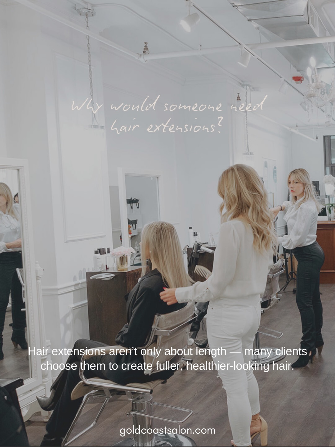 Here’re 10 reason why our clients choose hair extensions: from fuller hair to more confidence everyday. Swipe to see all!
Comment “Book” and we’ll sen you a link to schedule your complimentary consultation with one of our talented stylists.