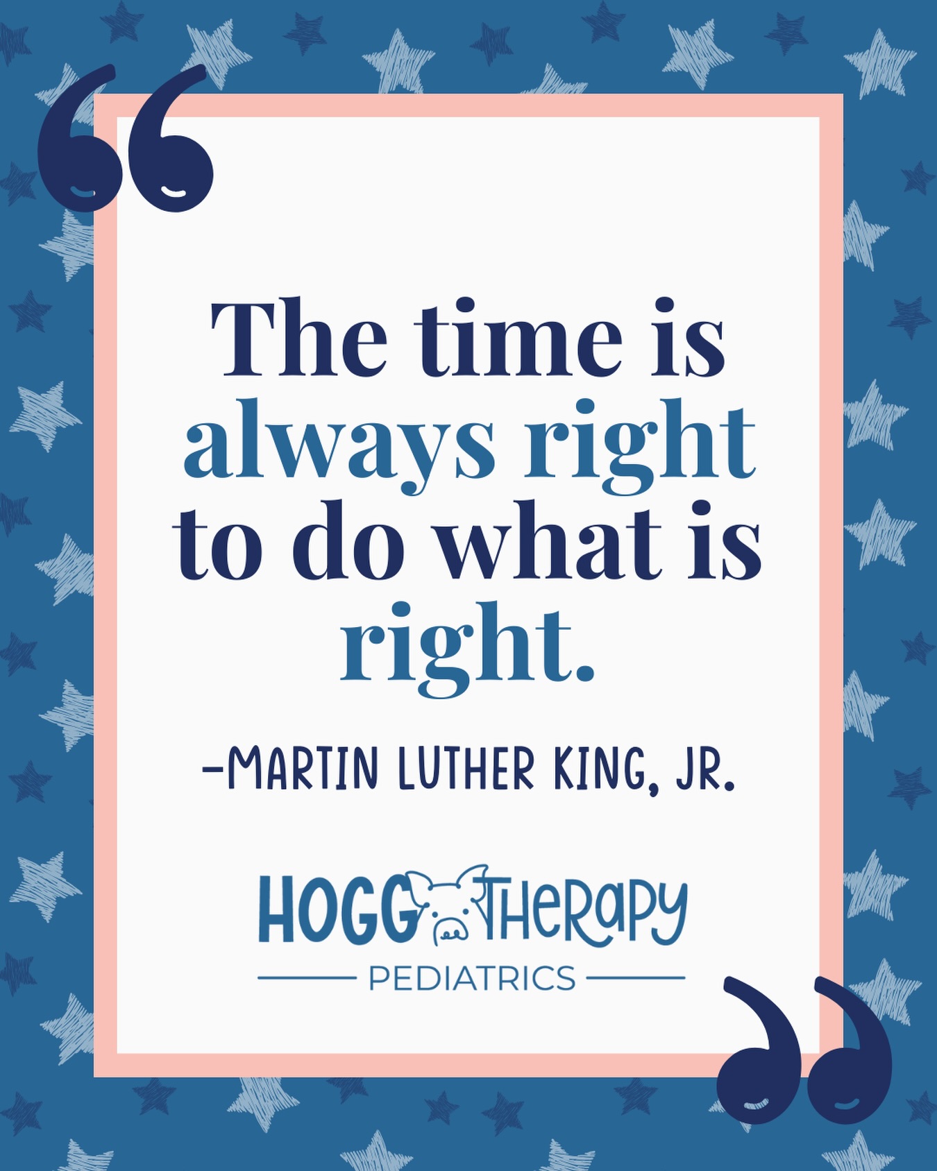 Today, we honor the legacy of Martin Luther King, Jr. May we always pursue spreading kindness and helping others! *Our clinics are open for regular business hours today* #mlkday