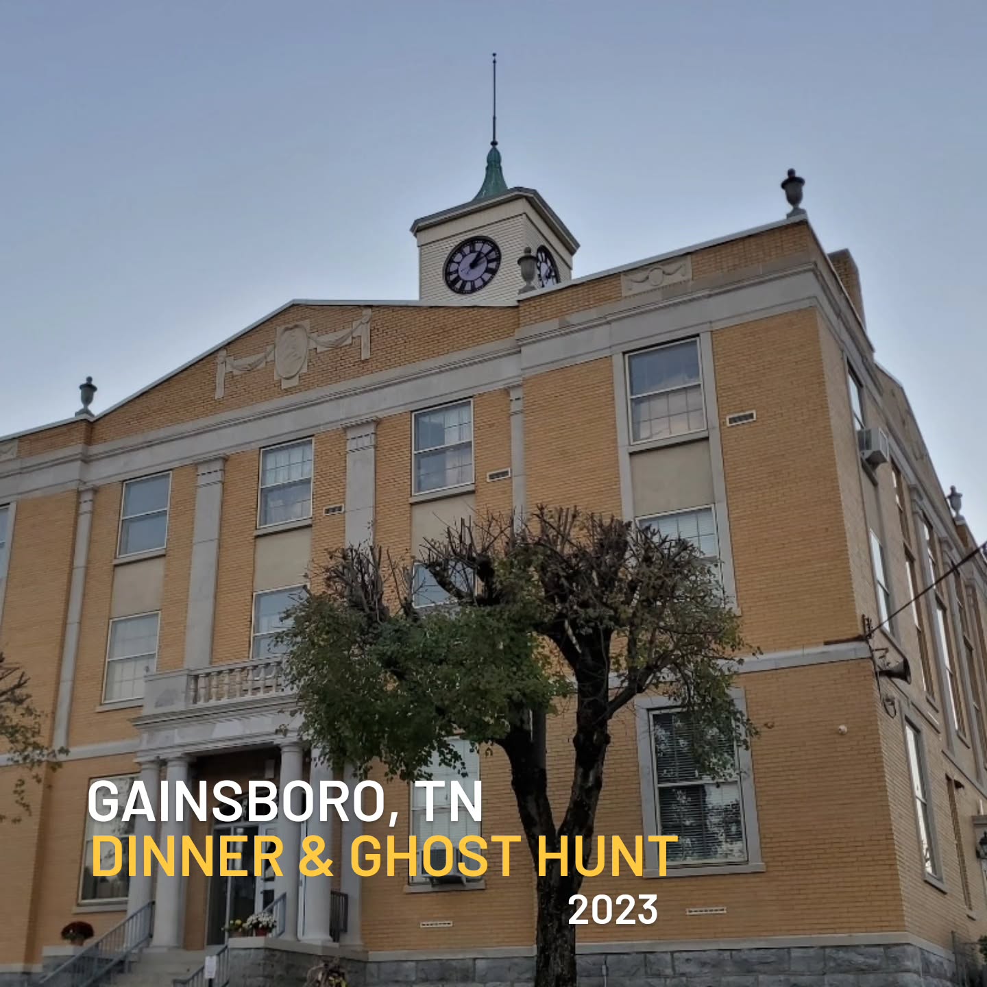 Flashback to 2023, Gainesboro Tennessee where Ghost Hunt Weekends came to ghost hunt the entire town.
Special guest Wraith Chasers along with fans and friends of the paranornal.
We started off with a moonshine tasting at a local distillery, and then it was dinner at the Bull and Thistle restaurant, followed by photos, autographs, a meet and greet with official merchandise, then we ghost hunted multiple locations in town and hard to access areas.
Are you ready to join us for an adventure?
Events like this all year long, details found on my website.
#ghosthunting #ghosthuntweekends #haunted