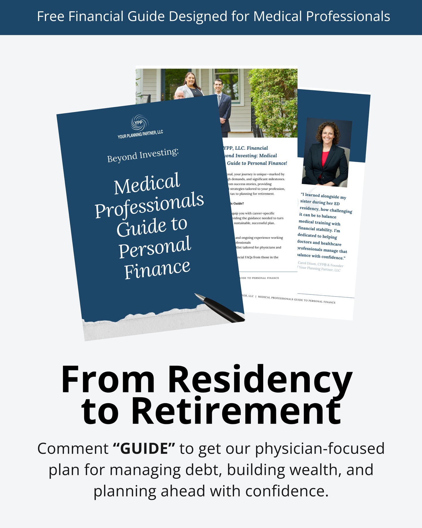Are you a physician carrying financial stress on top of an already demanding workload?
Most physicians are never taught how to manage the financial side of their careers.
📖 This guide walks through 10 practical financial planning steps, answers common physician FAQs, and offers clear, actionable steps you can take now to build confidence in your financial future.
Comment GUIDE to access it.
#physicians #physician #medschool #residency #residencylife